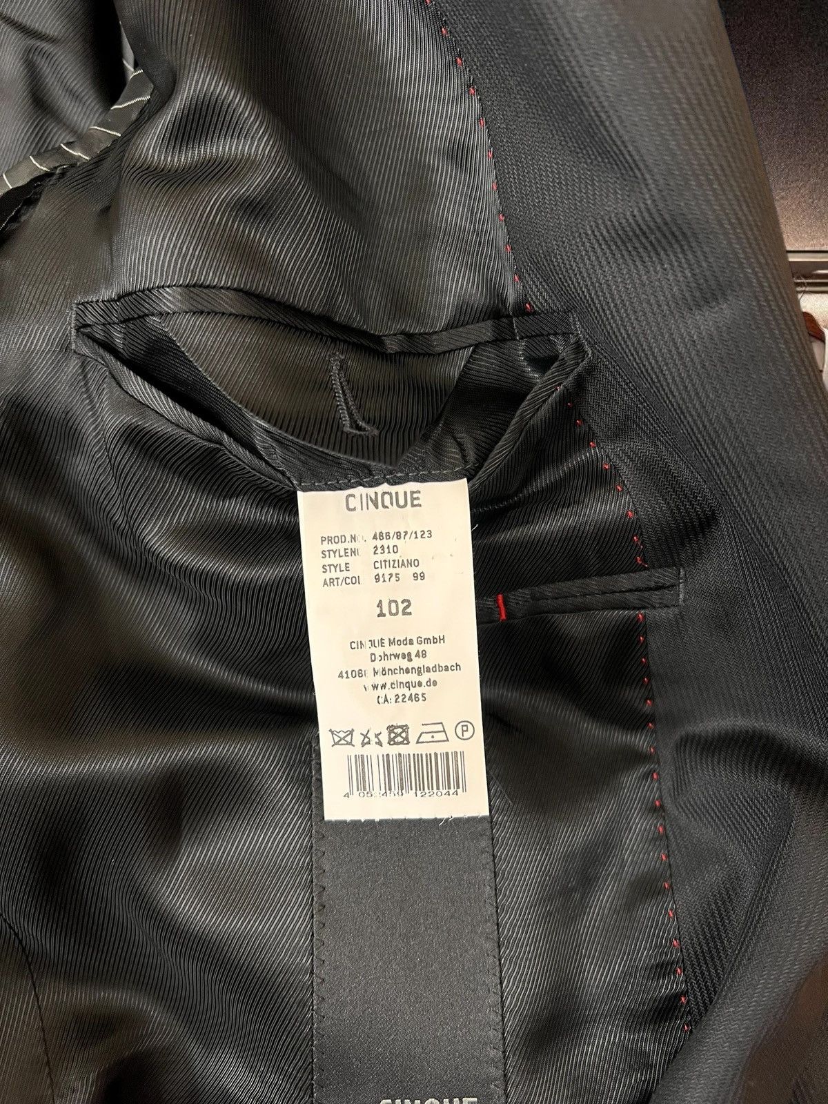 CINQUE Cinque black blezer size L Size 40R - 6 Thumbnail