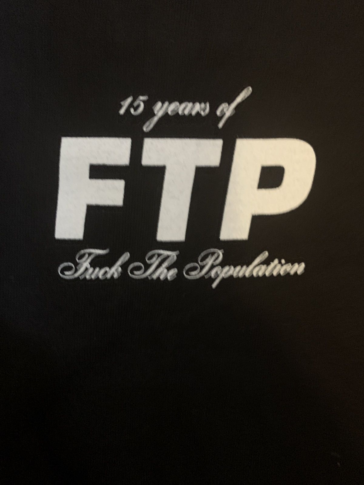 Fuck The Population 15 Year Anniversary FTP Shirt Size US L / EU 52-54 / 3 - 2 Thumbnail