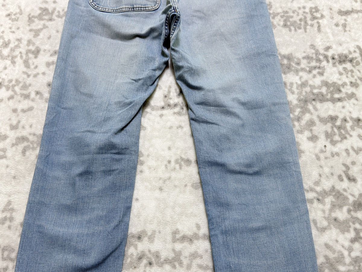 Gramicci Gramicci Slim Denim Pants Y2K Climbing Belted Faded Blue Size US 29 - 13 Thumbnail