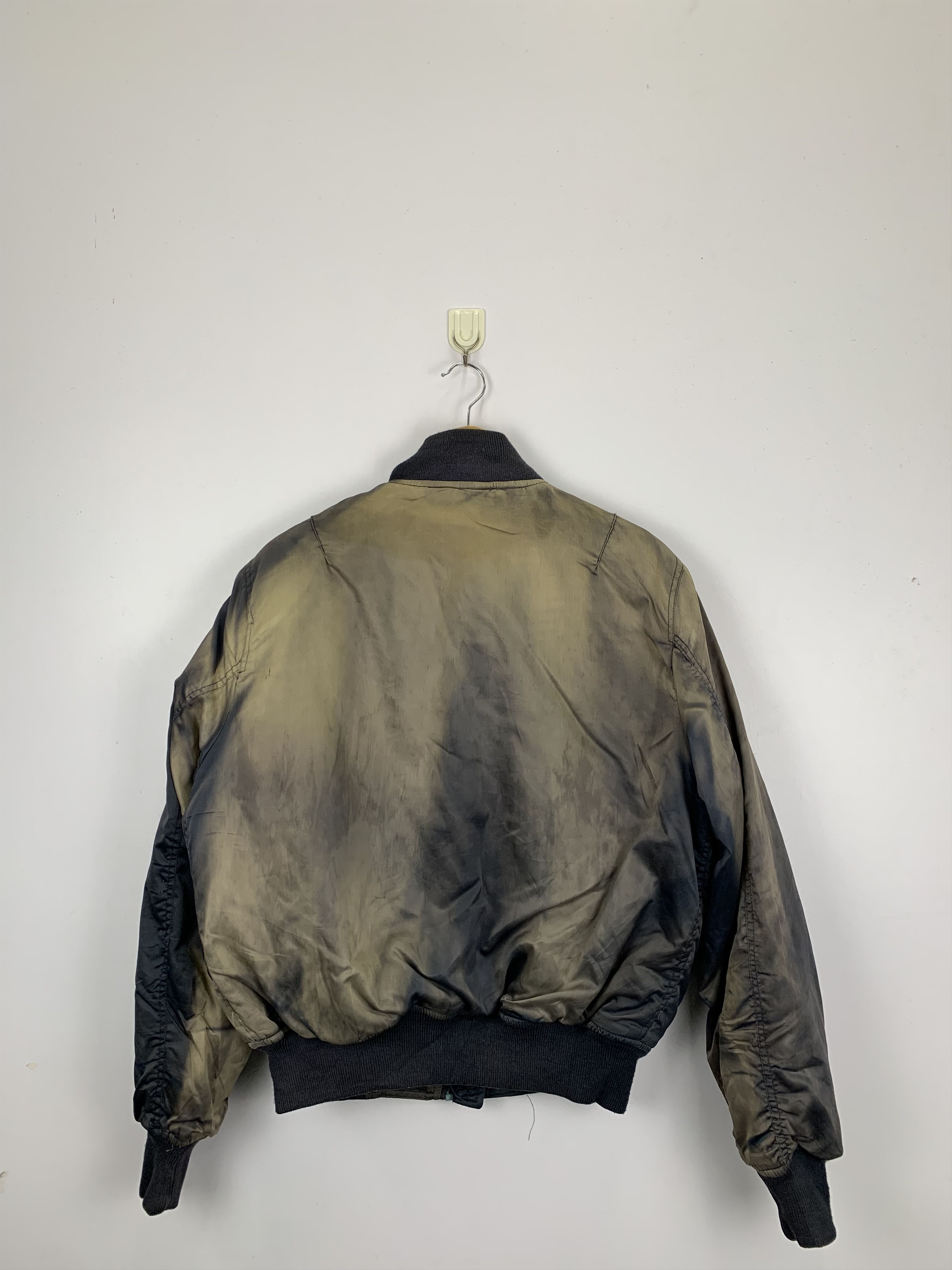 Vintage Vintage 80s Us Air Force Bomber Flight Jacket J0852 Size US L / EU 52-54 / 3 - 3 Thumbnail