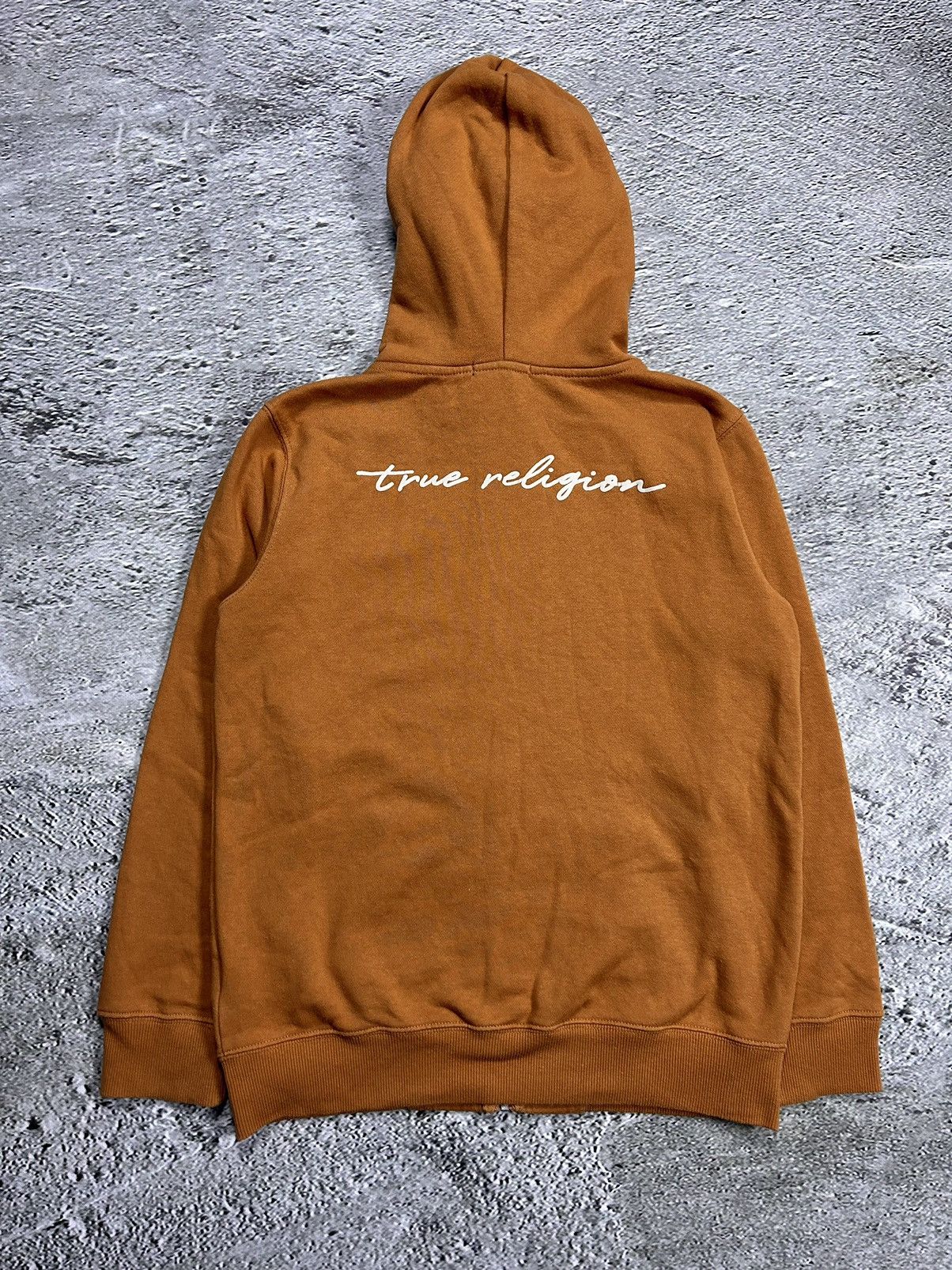 True Religion True Religion vintage orange zip hoodie big logo Y2K Size US S / EU 44-46 / 1 - 4 Thumbnail