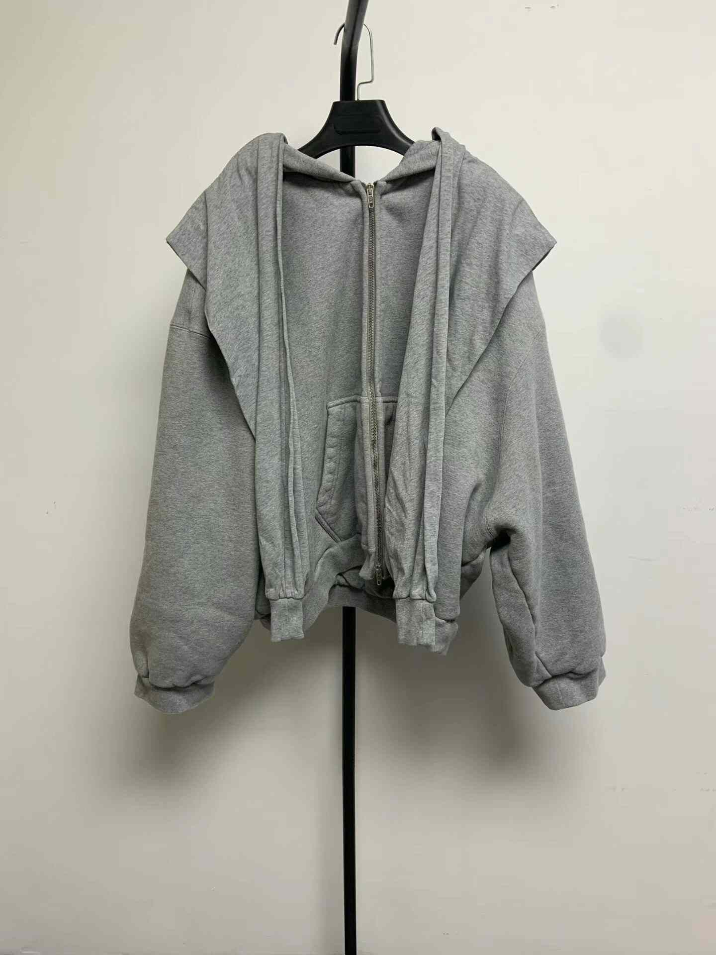 Balenciaga Balenciaga Show-Style Four-Sleeve Zip Hoodie Size US L / EU 52-54 / 3 - 1 Thumbnail