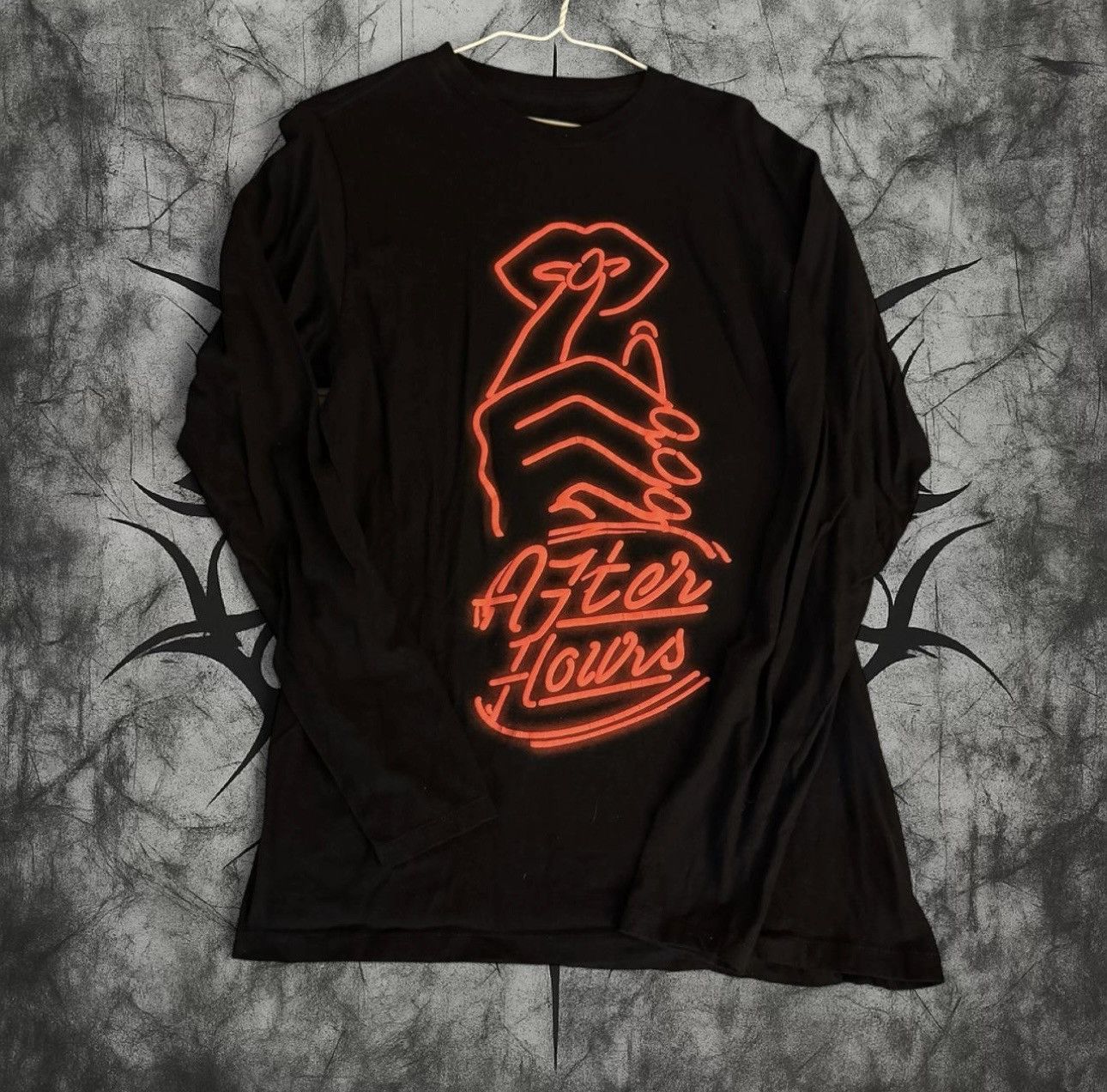The Weeknd The Weeknd After Hours neon long sleeve t shirt Size US M / EU 48-50 / 2 - 1 Thumbnail