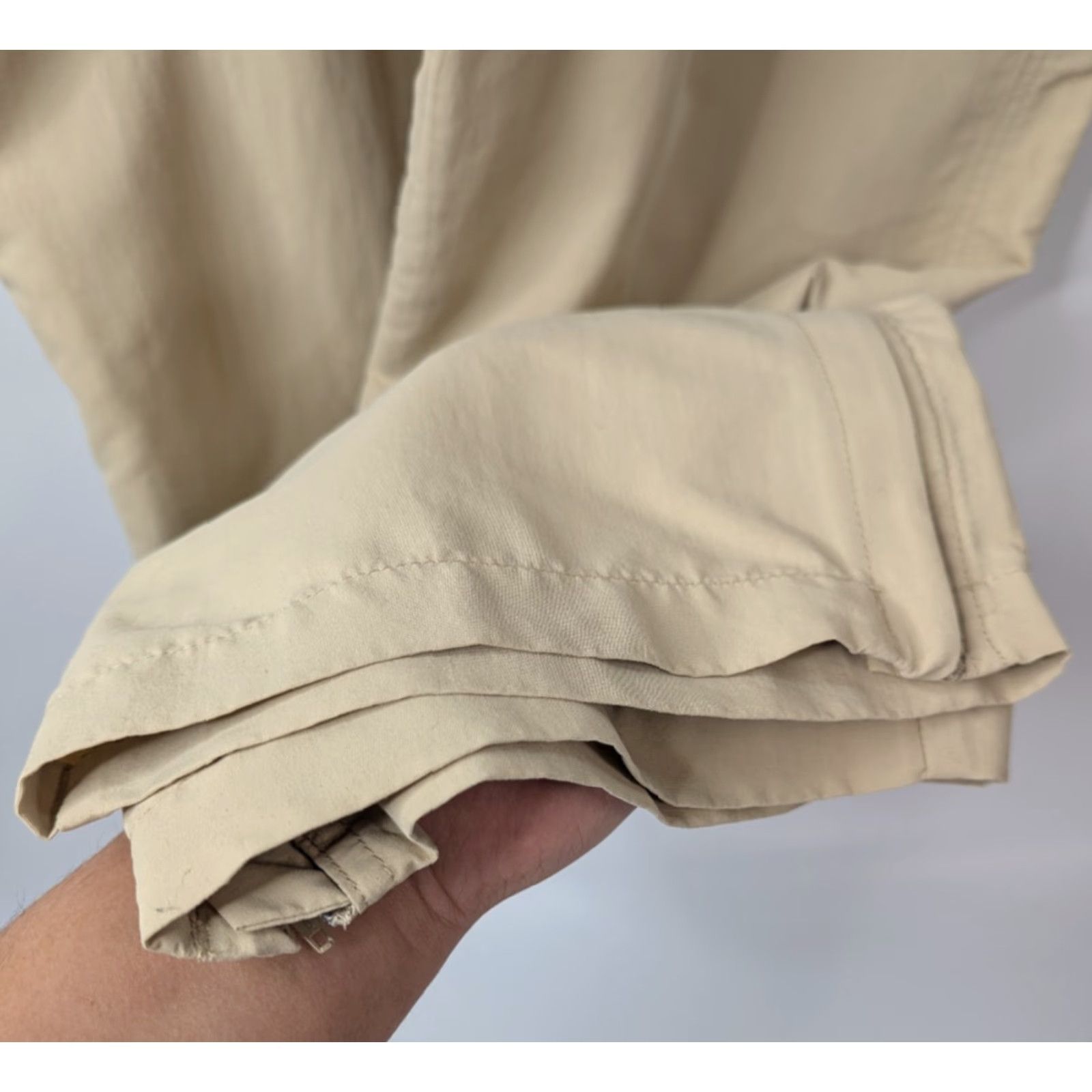 Vintage World Wide Sportsman Pants Men's 2XL Convertible Outdoors Beige Cargo Pocket Zip Off Size US 39 - 3 Thumbnail