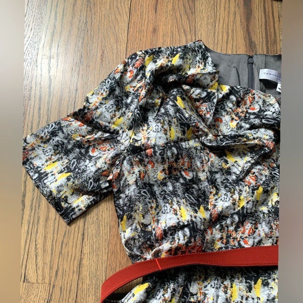 Carolina Herrera Carolina Herrera Dress with Belt, Multicolor, Size 6, Regular, New York, 6 Size M / US 6-8 / IT 42-44 - 4 Thumbnail
