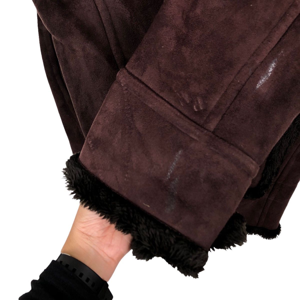 Japanese Brand VINTAGE LONG JACKET MOLESKIN PPFM JAPAN PUNK ISSEY MIYAKE Size US M / EU 48-50 / 2 - 12 Thumbnail