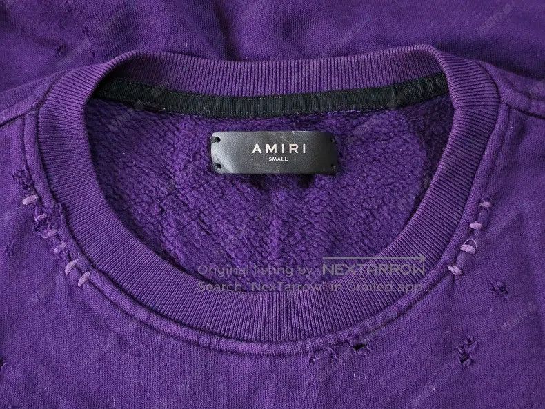 Amiri Amiri Purple Snake Embroidered Hoodie Size US S / EU 44-46 / 1 - 4 Thumbnail
