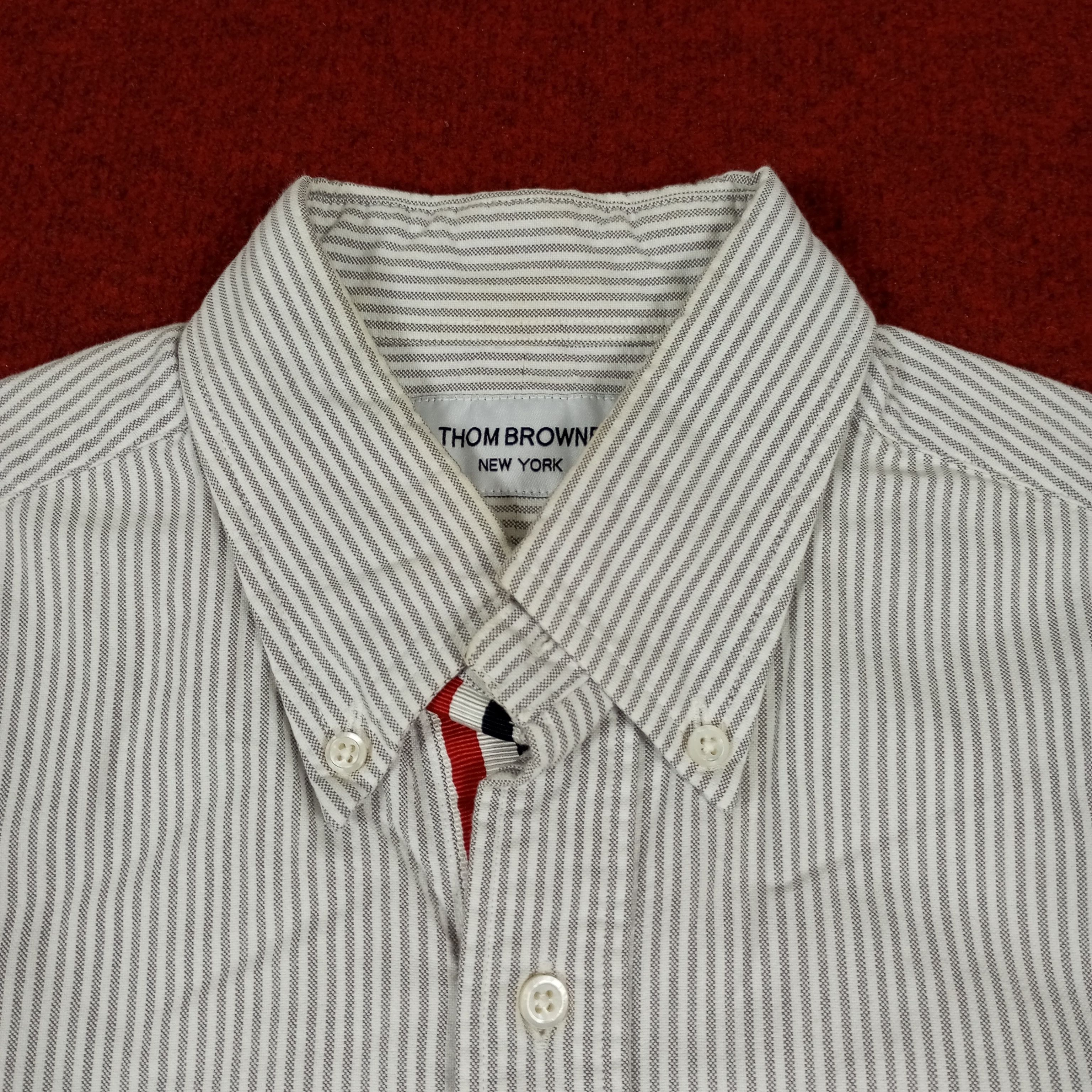 Designer × Thom Browne × Vintage Thom Browne New York Casual Style Designer Shirt Size US S / EU 44-46 / 1 - 4 Thumbnail