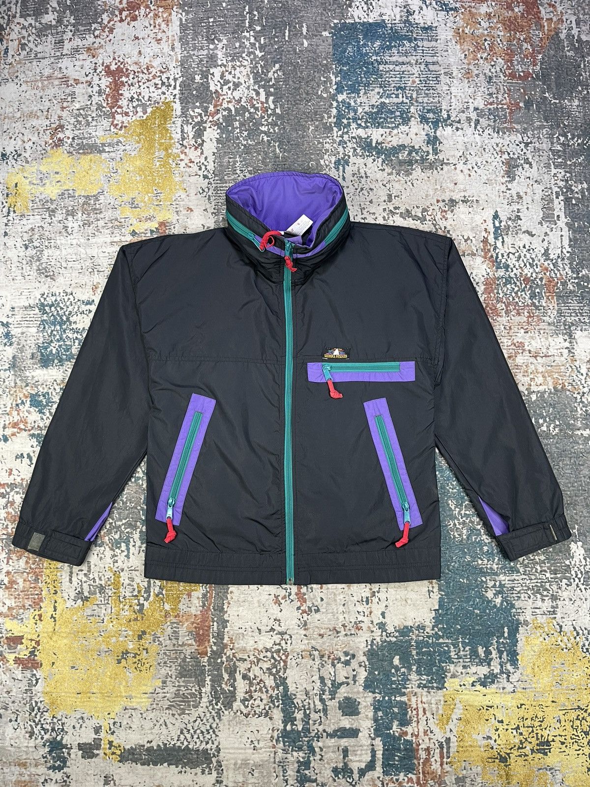 Sierra Designs Vtg 90s Sierra Design Back Pocket Nylon Jacket Size US S / EU 44-46 / 1 - 1 Thumbnail
