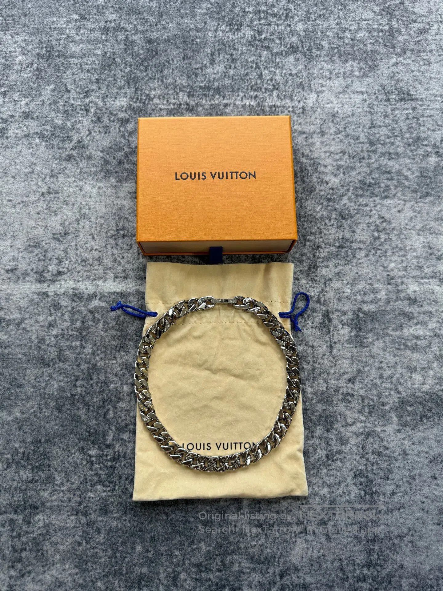 Louis Vuitton Louis Vuitton Silver Cuba Necklace. Size ONE SIZE - 1 Thumbnail