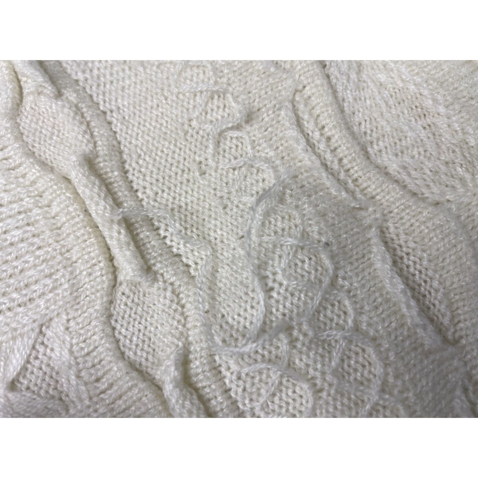 Vintage VINTAGE Bergati Sweater XL White 3D Knit Acrylic Crew Neck Pullover Mens 90s Knit Geometric Casual Fall Winter Crochet? Size US XL / EU 56 / 4 - 5 Thumbnail