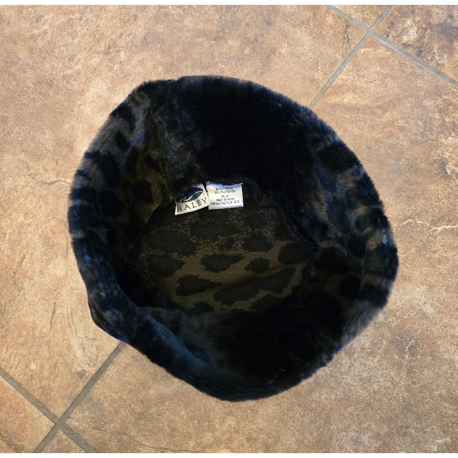 Other Leopard Fur Detailed | HALEY | Papakha Hat Size ONE SIZE - 4 Thumbnail