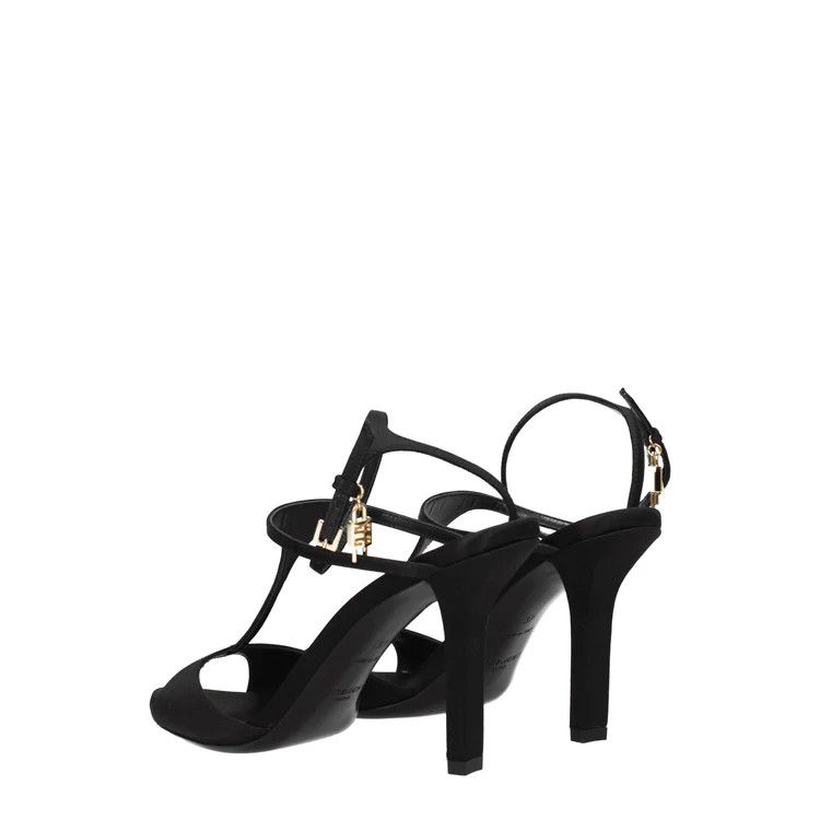 Givenchy ob1o1e1124 Satin Sandals in Black Size US 11 / IT 41 - 4 Thumbnail