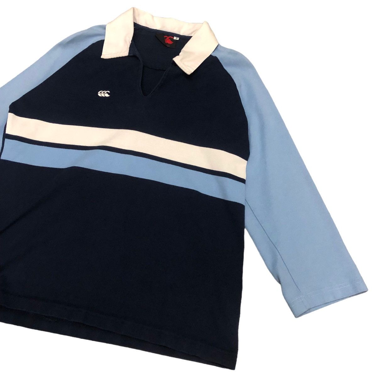 Vtg Canterbury Longsleeve Rugby Polo