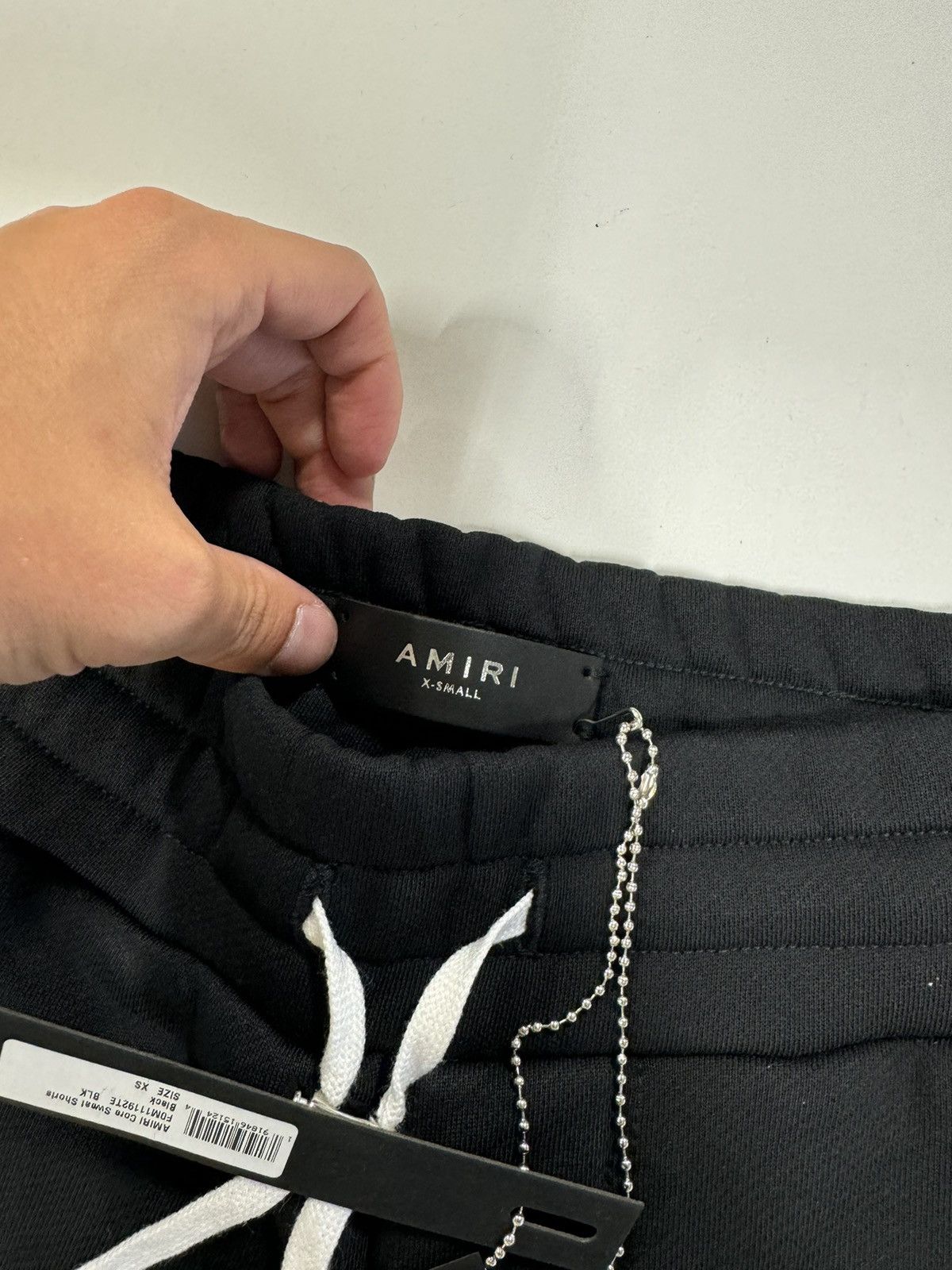 Amiri Amiri Core Embroidery Logo Sweat Shorts NEW 850$ Size US 28 / EU 44 - 4 Thumbnail