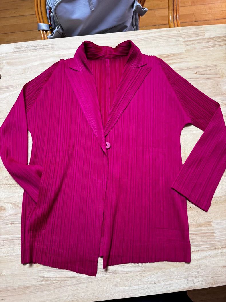 Other Issey Miyake/三宅一生 size:3 Rose red pleated suit Size M / US 6-8 / IT 42-44 - 1 Thumbnail