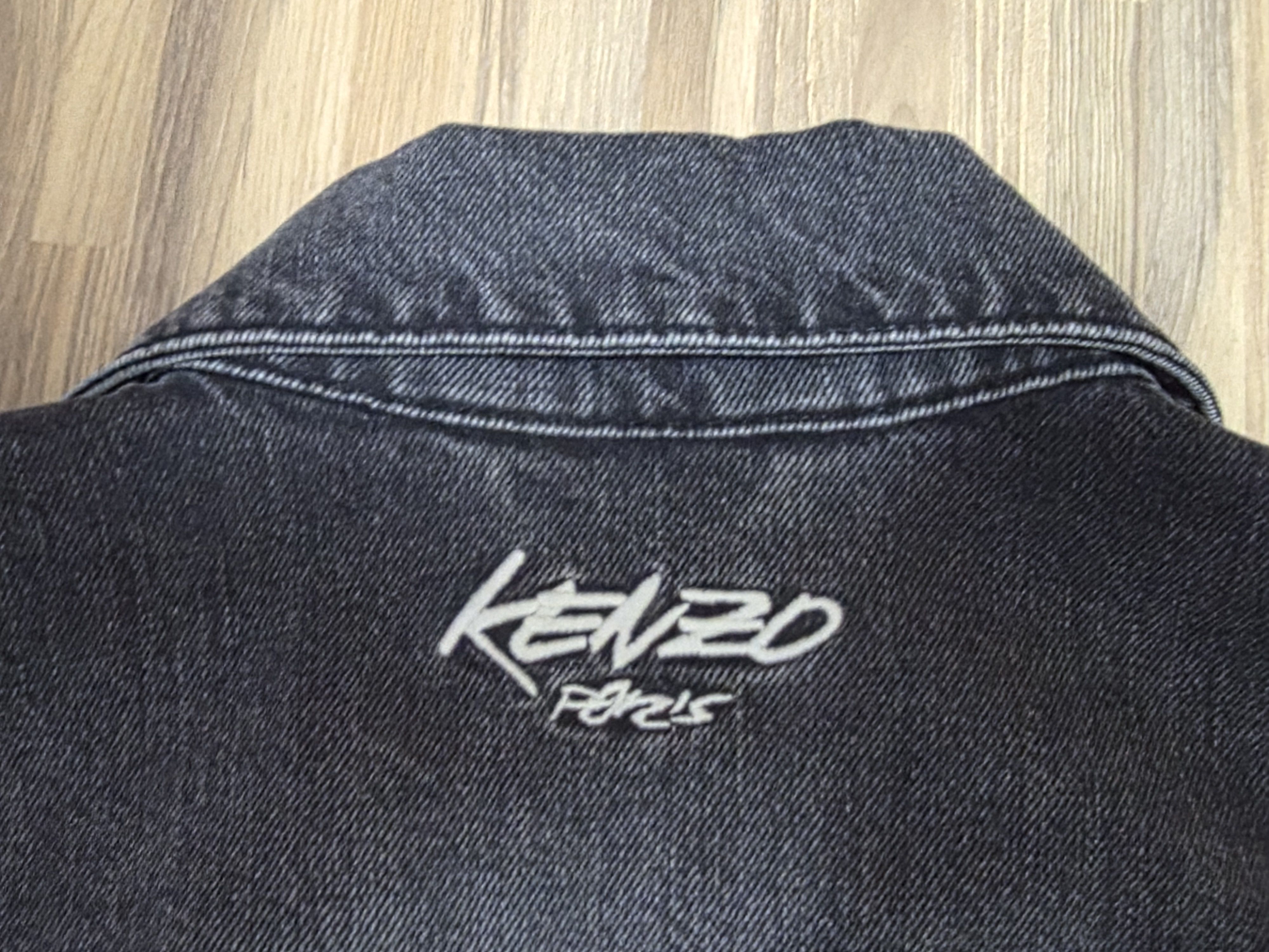 Kenzo Kenzo x Futura 2000 Boke Flower Black Denim Jacket Size US M / EU 48-50 / 2 - 6 Thumbnail