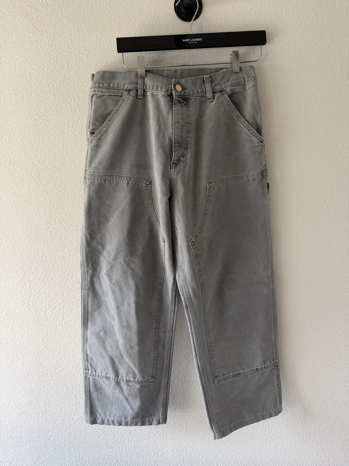 Carhartt Carhartt WIP Carpenter Cropped Pants Size US 32 / EU 48 - 1 Thumbnail