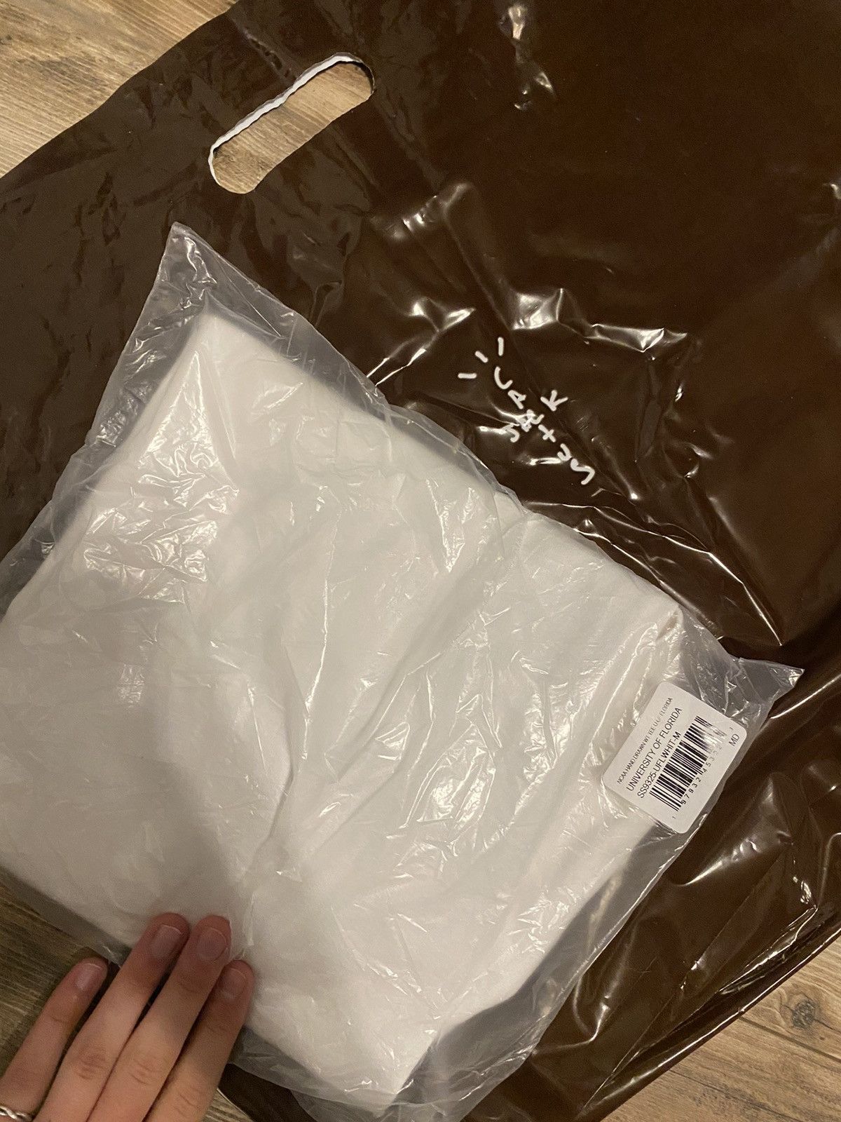 Mitchell & Ness × Travis Scott Travis Scott Cactus Jack University of Florida White Tee Size US M / EU 48-50 / 2 - 2 Thumbnail