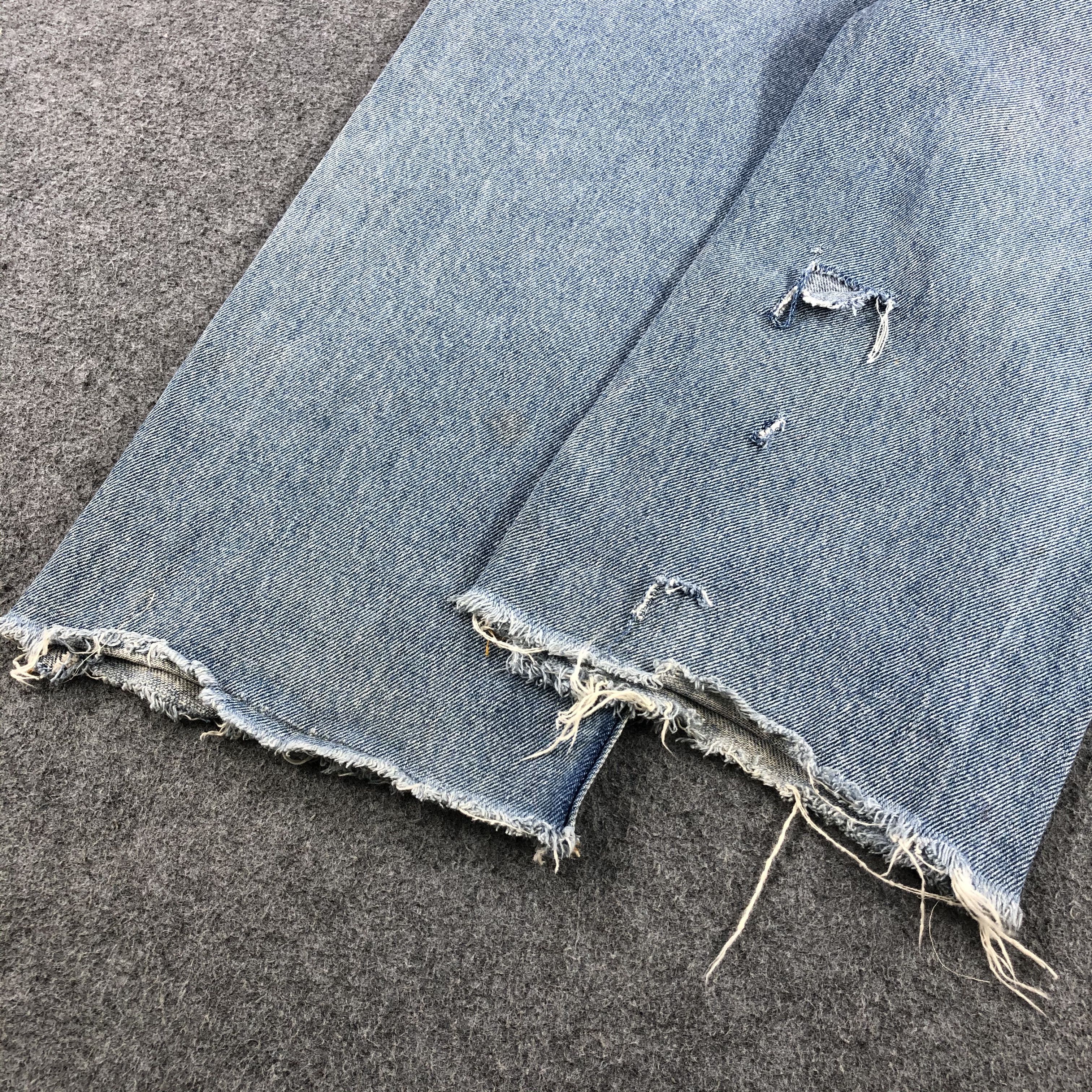 Levi's 90s Vintage Blue Wash Levis 505 Jeans-J1540 Size US 39 - 6 Thumbnail