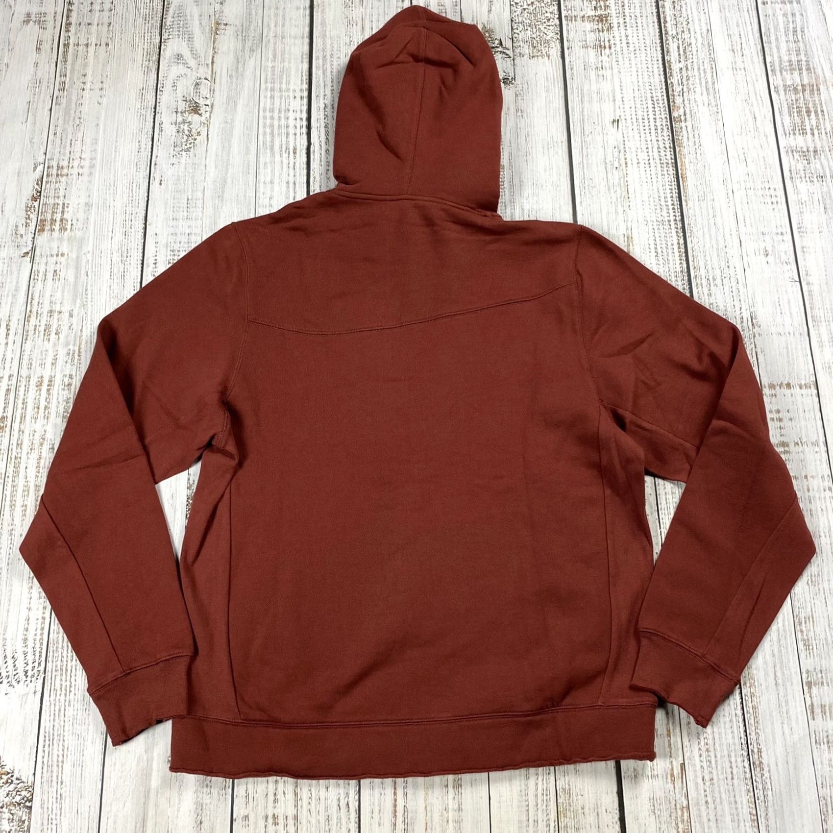 Burton Burton Full-Zip Hoodie Mens L FW Burnt Adobe Chainstitch Spellout SNOWBOARDING Size US L / EU 52-54 / 3 - 7 Thumbnail
