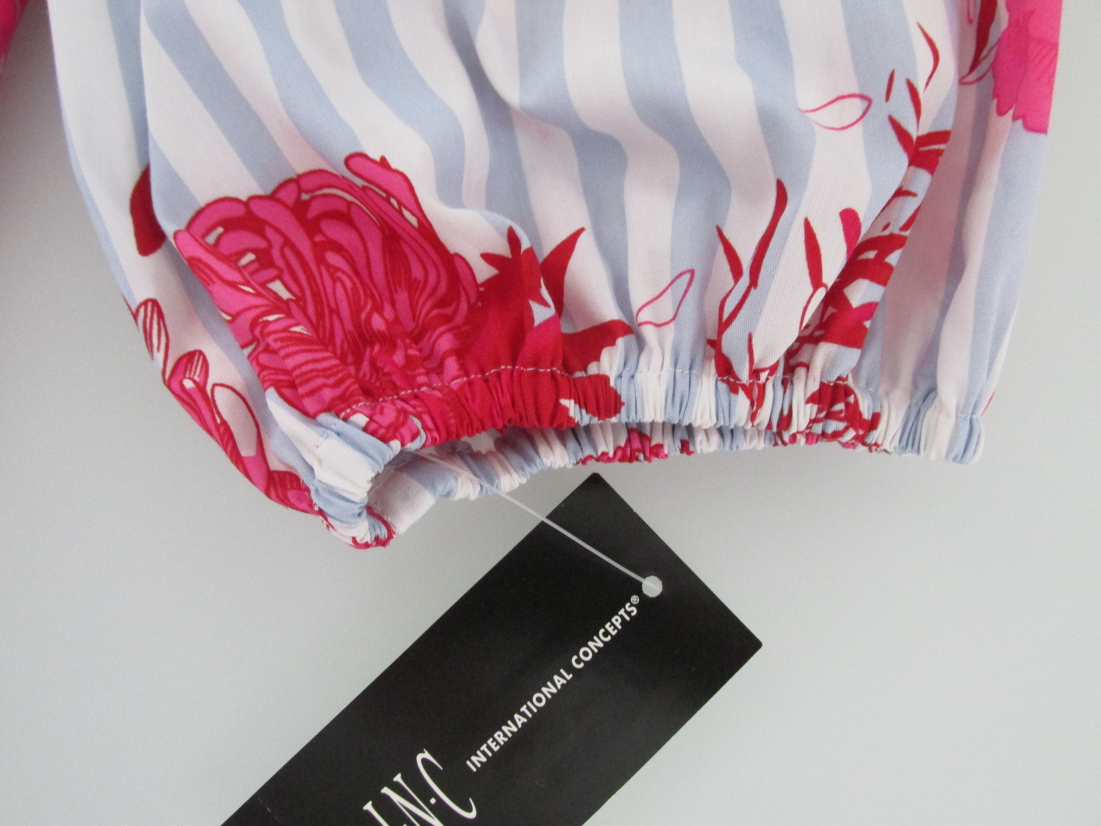 I.N.C INC (NWT) Women's Off The Shoulder Blouse Size Medium Size M / US 6-8 / IT 42-44 - 6 Thumbnail