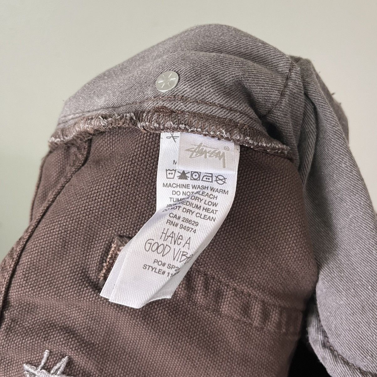 Stussy Classic Jean Washed Canvas Denim Size US 38 / EU 54 - 9 Thumbnail