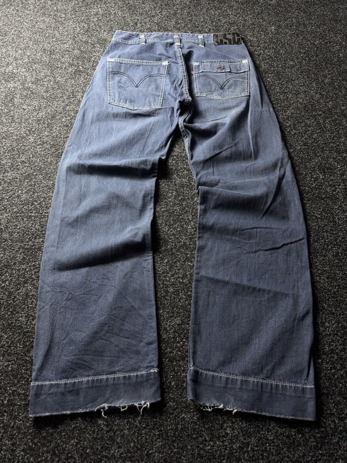 Levi's Vintage 90s Retro Western Style Exclusive 501 Denim jeans Size US 30 / EU 46 - 10 Thumbnail
