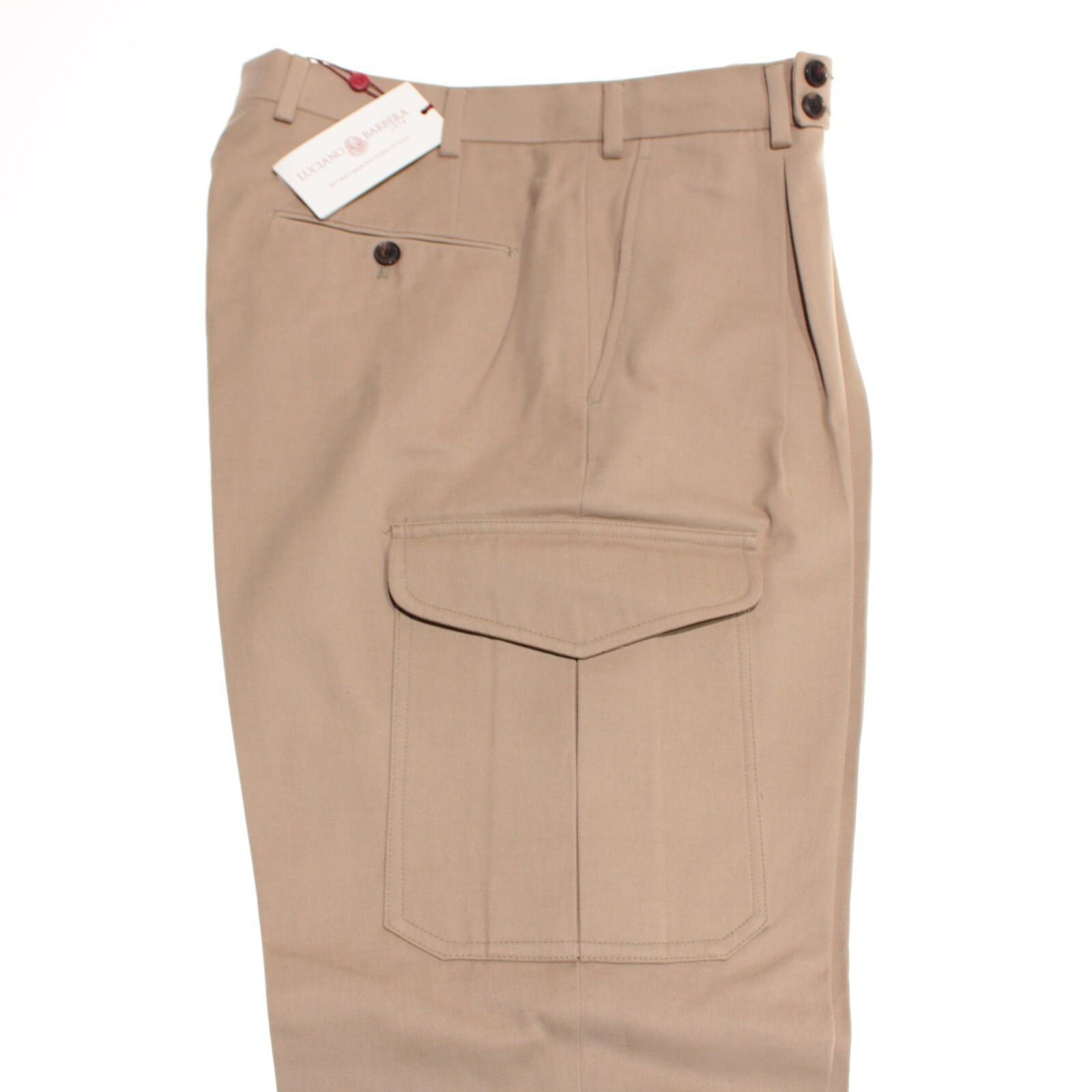 Luciano Barbera New with tags Cargo Size 34 US In Beige