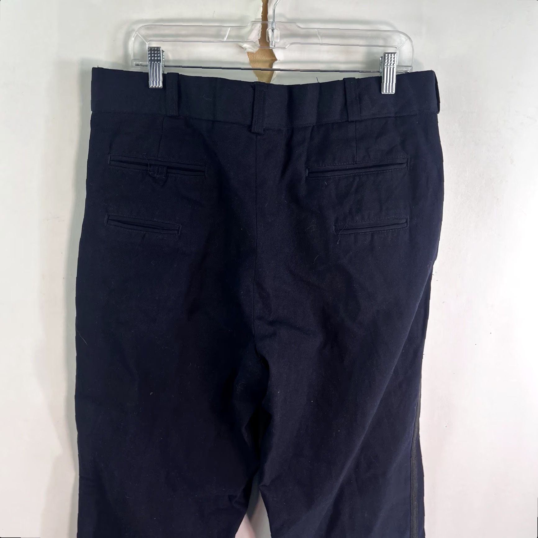 Vintage 5.11 Tactical Side Striped Trouser Pants Mens Size 36 Blue Striped Workwear 36x36 Size US 36 / EU 52 - 7 Thumbnail