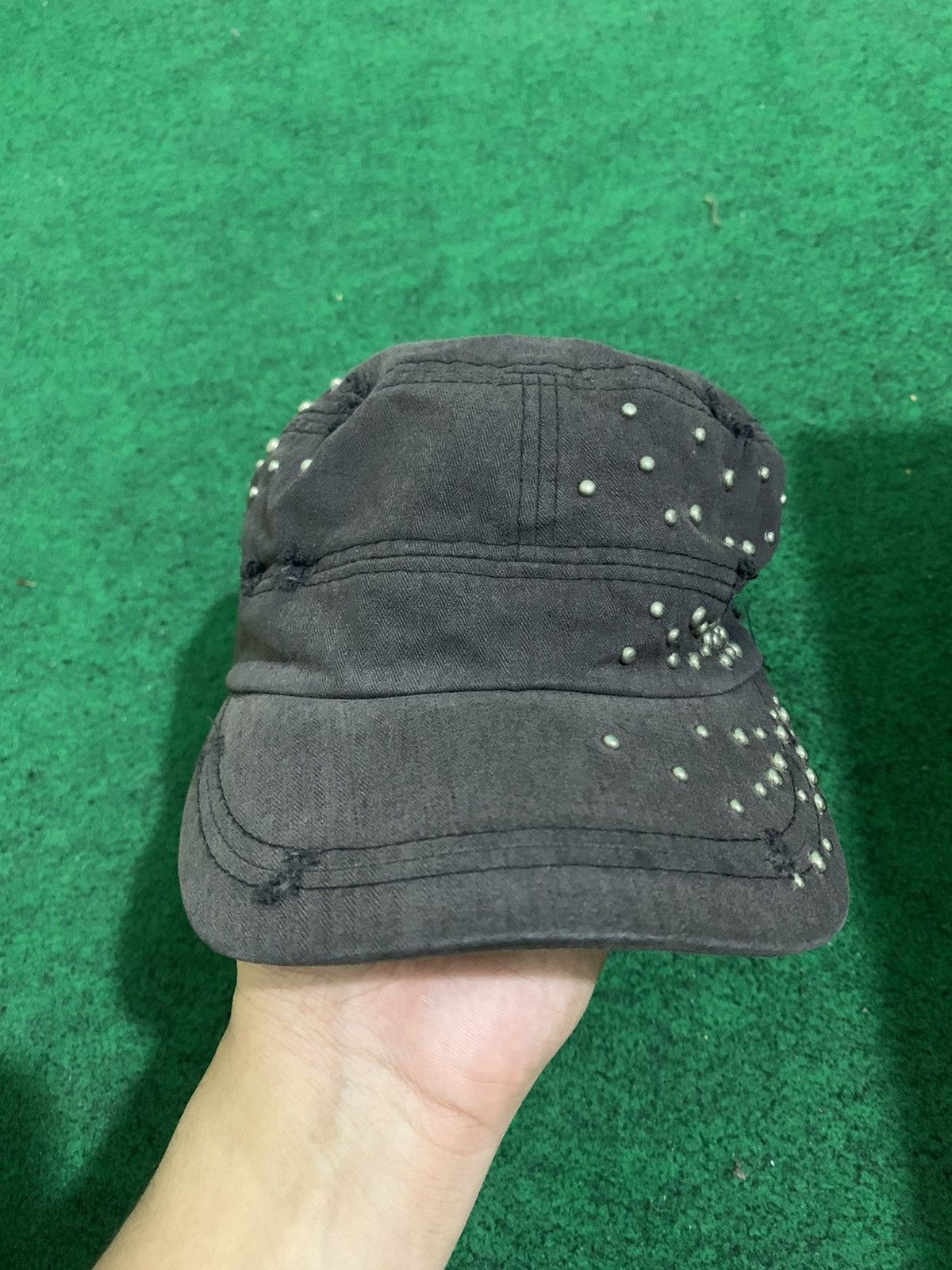 If Six Was Nine × Japanese Brand CRAZY STUDED PUNK HATS FADED Size ONE SIZE - 6 Thumbnail
