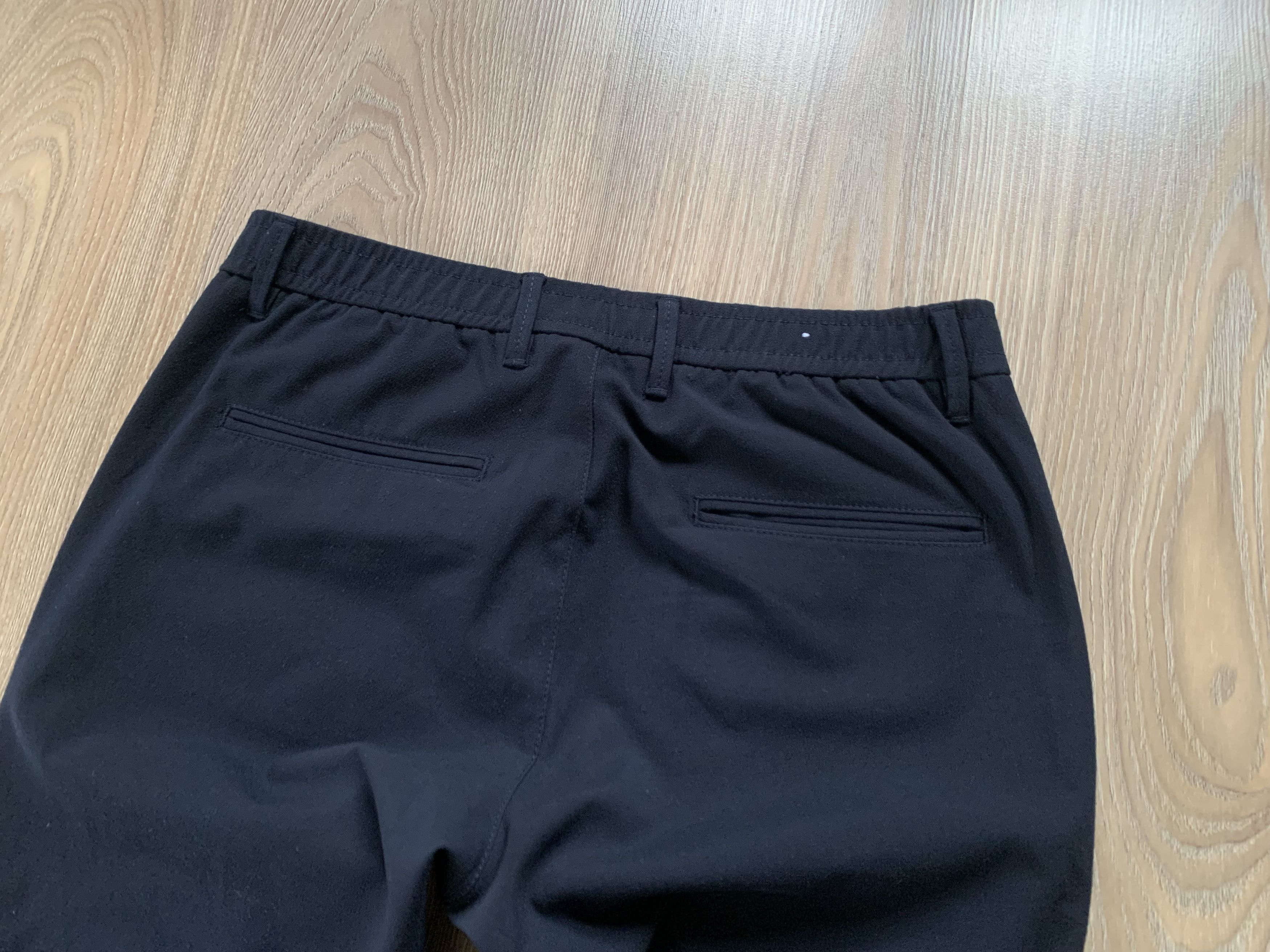 Zara Zara Black Slim Fit Trousers Stretch Tailored Pants Size US 31 - 6 Thumbnail