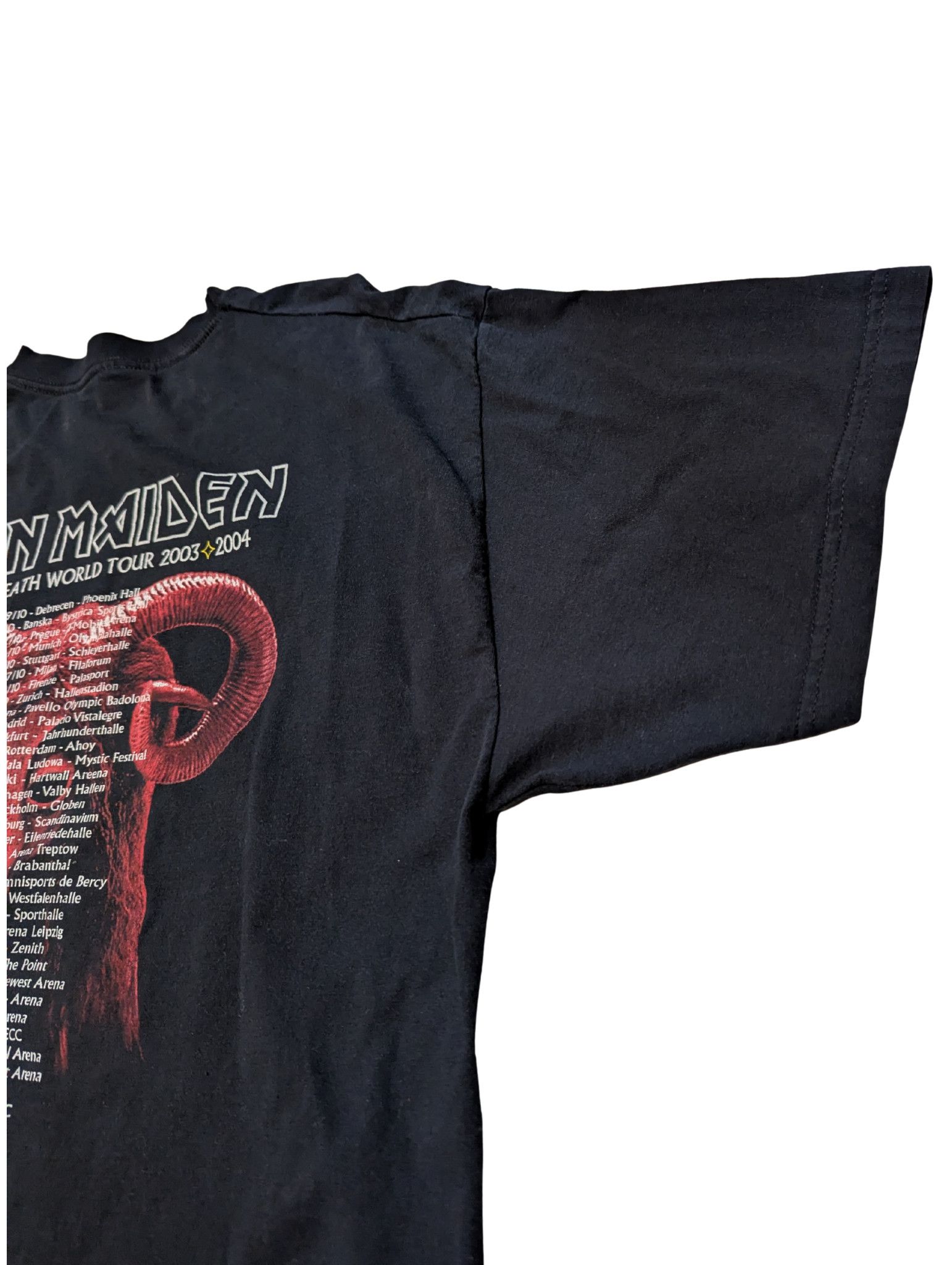 Iron Maiden Iron Maiden “Dance of Death” World Tour 2003–2004 T-Shirt Size US L / EU 52-54 / 3 - 7 Thumbnail