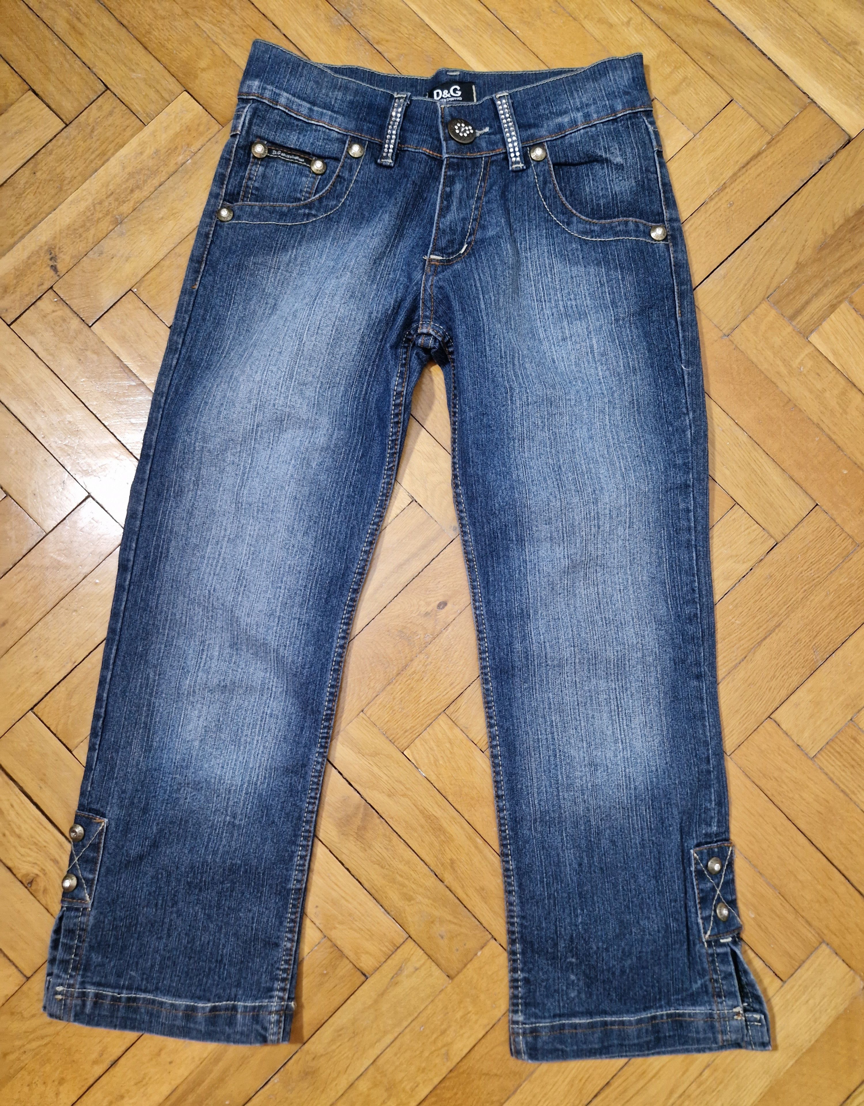 Dolce & Gabbana Dolce & Gabbana D&G vintage crystals pants Size 29" - 2 Thumbnail