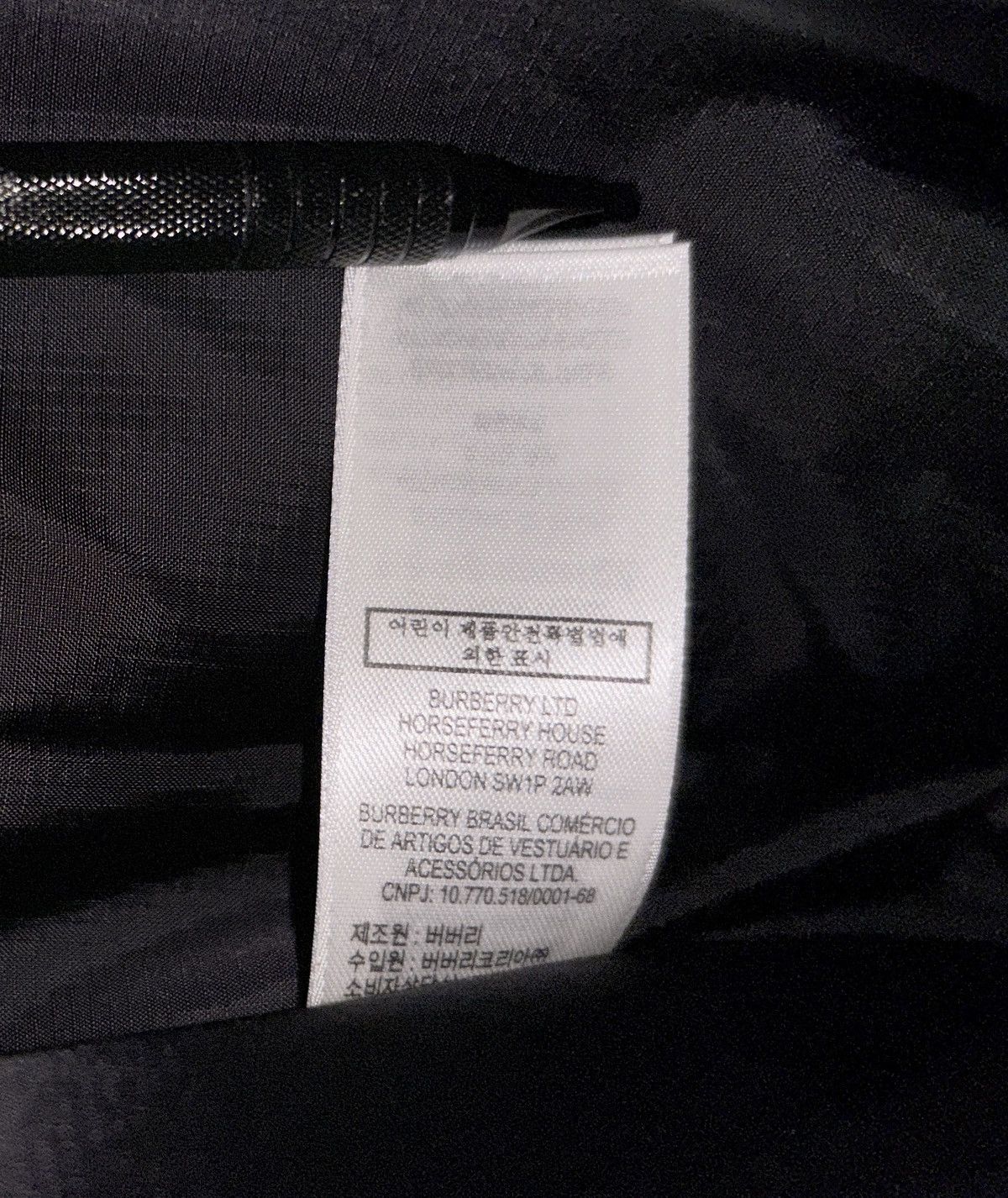 Burberry Burberry Black Logo Backpack Size ONE SIZE - 8 Thumbnail