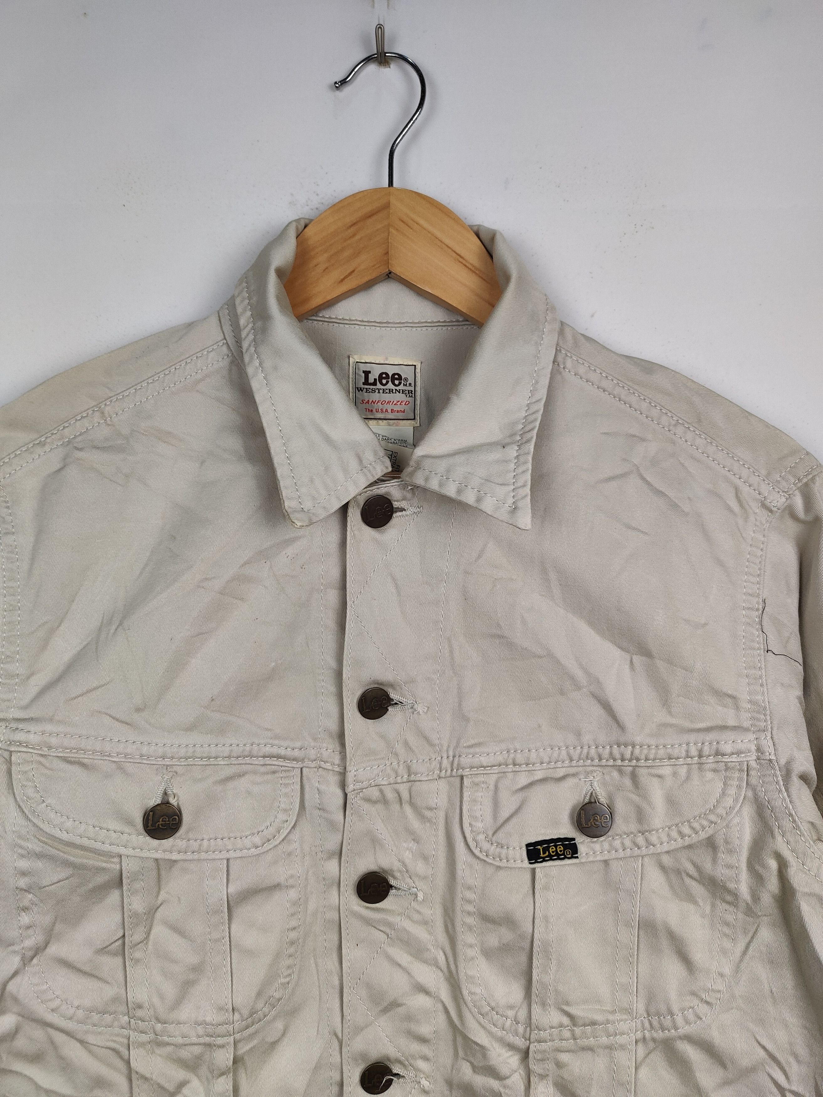 Lee Vintage 90s Lee Westerner Sanforized Workwear Jacket Size US S / EU 44-46 / 1 - 2 Thumbnail