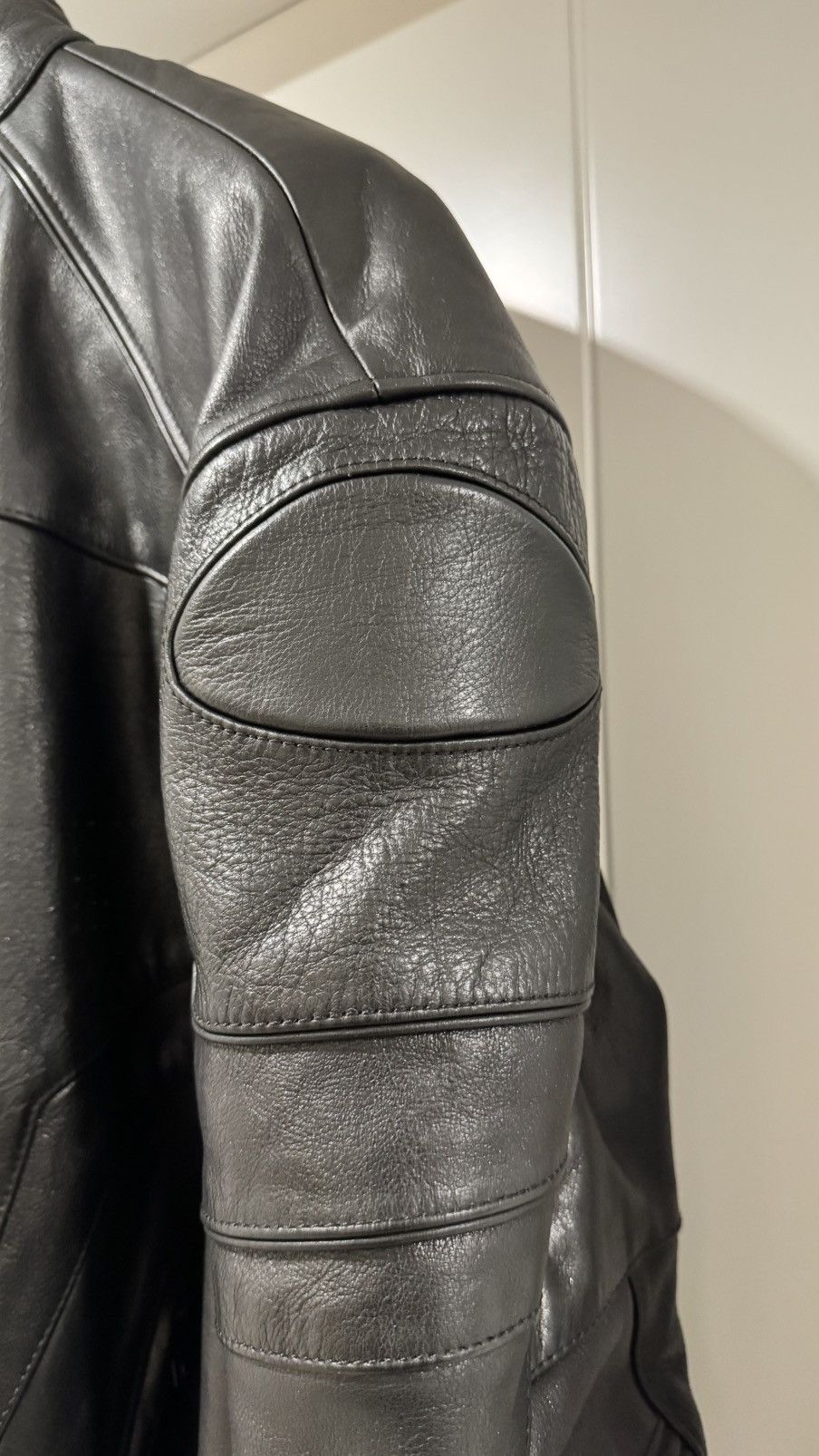 Balenciaga Balenciaga SS23 Mudshow Leather Biker Jacket Size US S / EU 44-46 / 1 - 5 Thumbnail