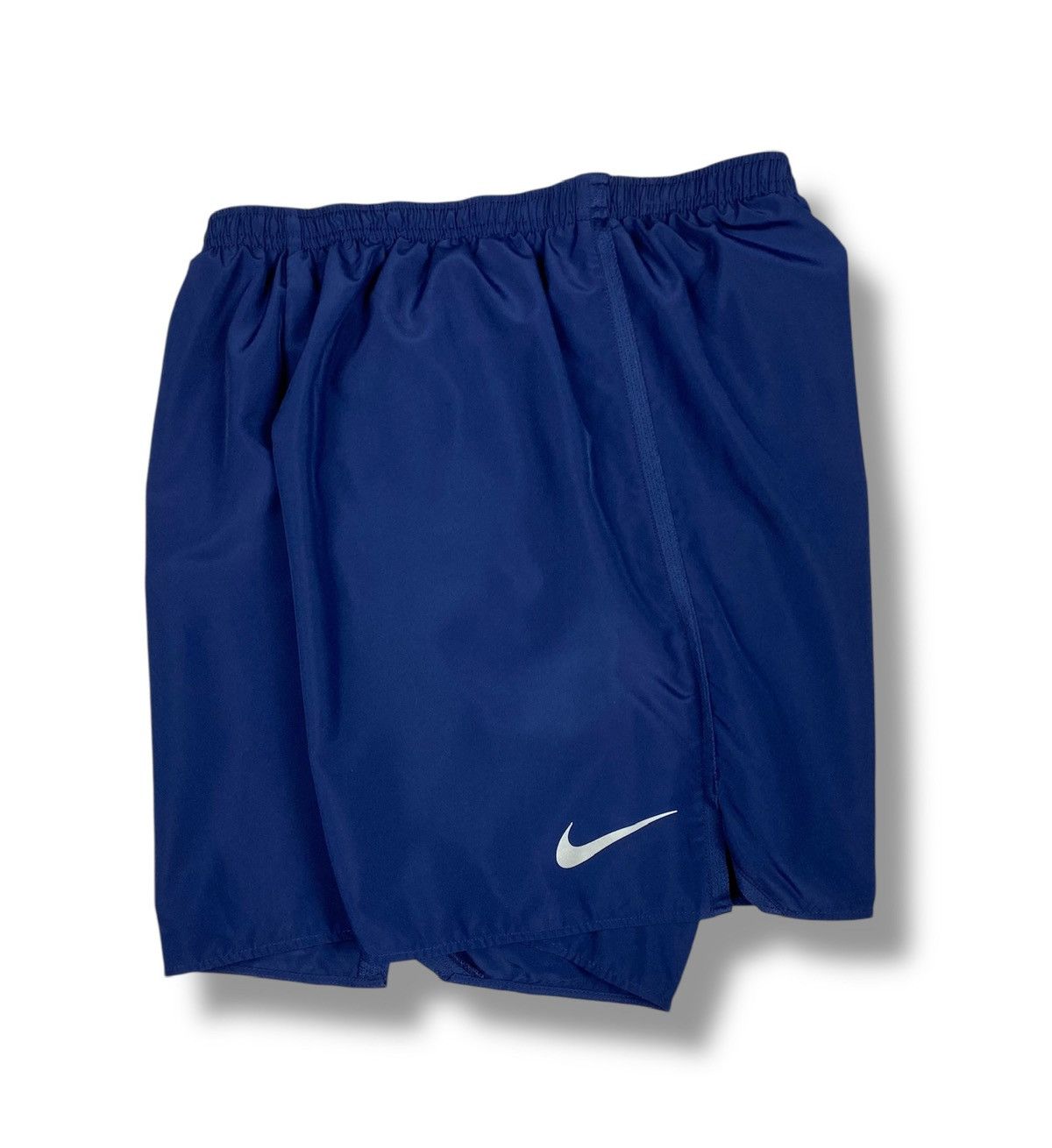 Nike Nike Dri-Fit Running Shorts Blue Athletic Gym Training Size US 32 / EU 48 - 1 Thumbnail