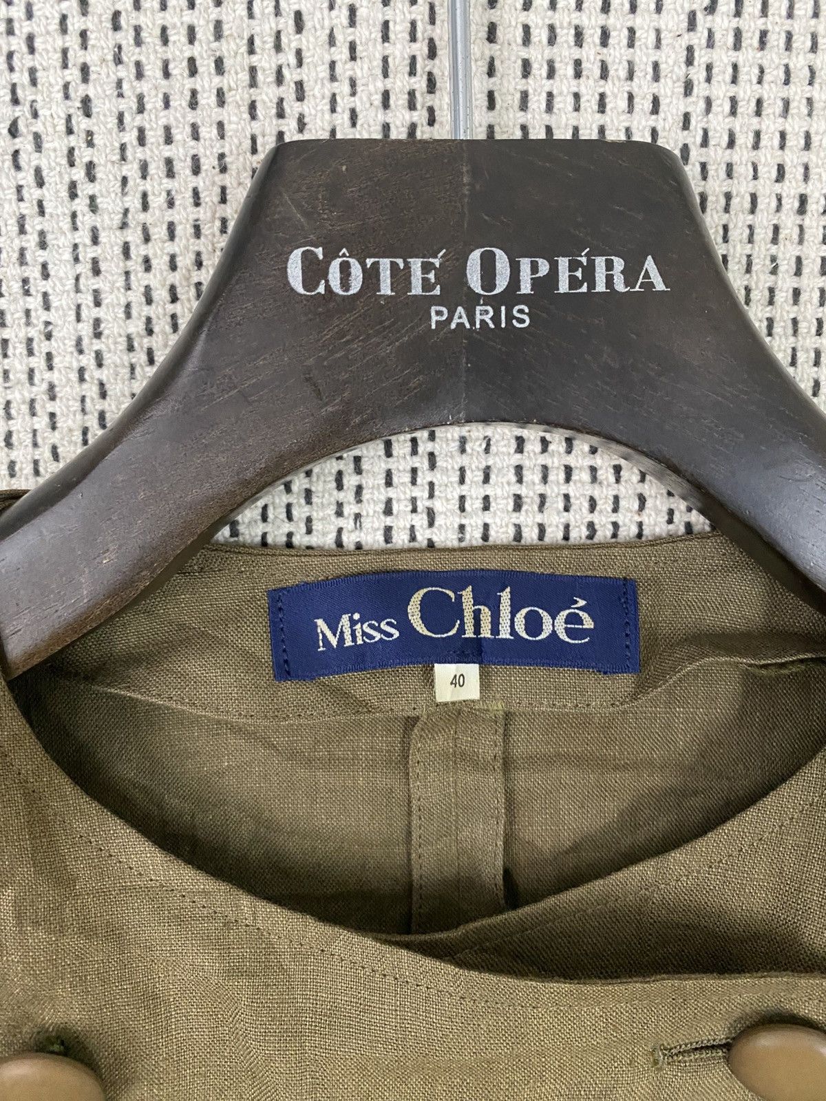 Chloe × Designer × See by Chloe Vintage 80s miss chloe crop shirt size 40 Size XS / US 0-2 / IT 36-38 - 10 Thumbnail