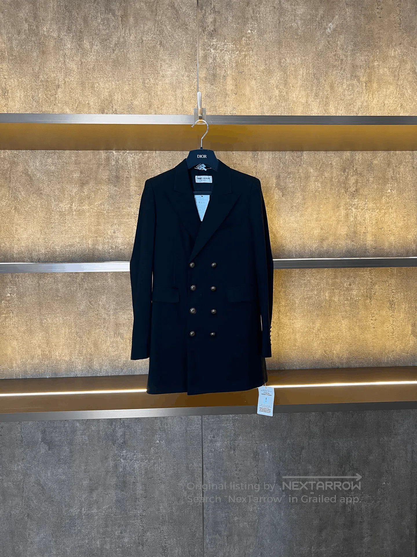 Saint Laurent Paris SLP Gold Button Suit. Size US M / EU 48-50 / 2 - 1 Thumbnail