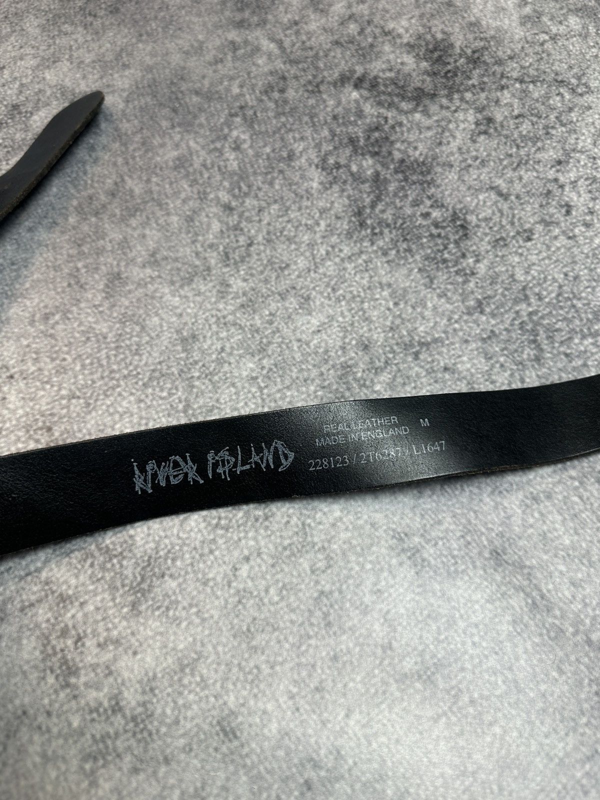 Leather Y2K Music Logo Belts Rare Casual Streetwear Style Vintage Size ONE SIZE - 5 Thumbnail