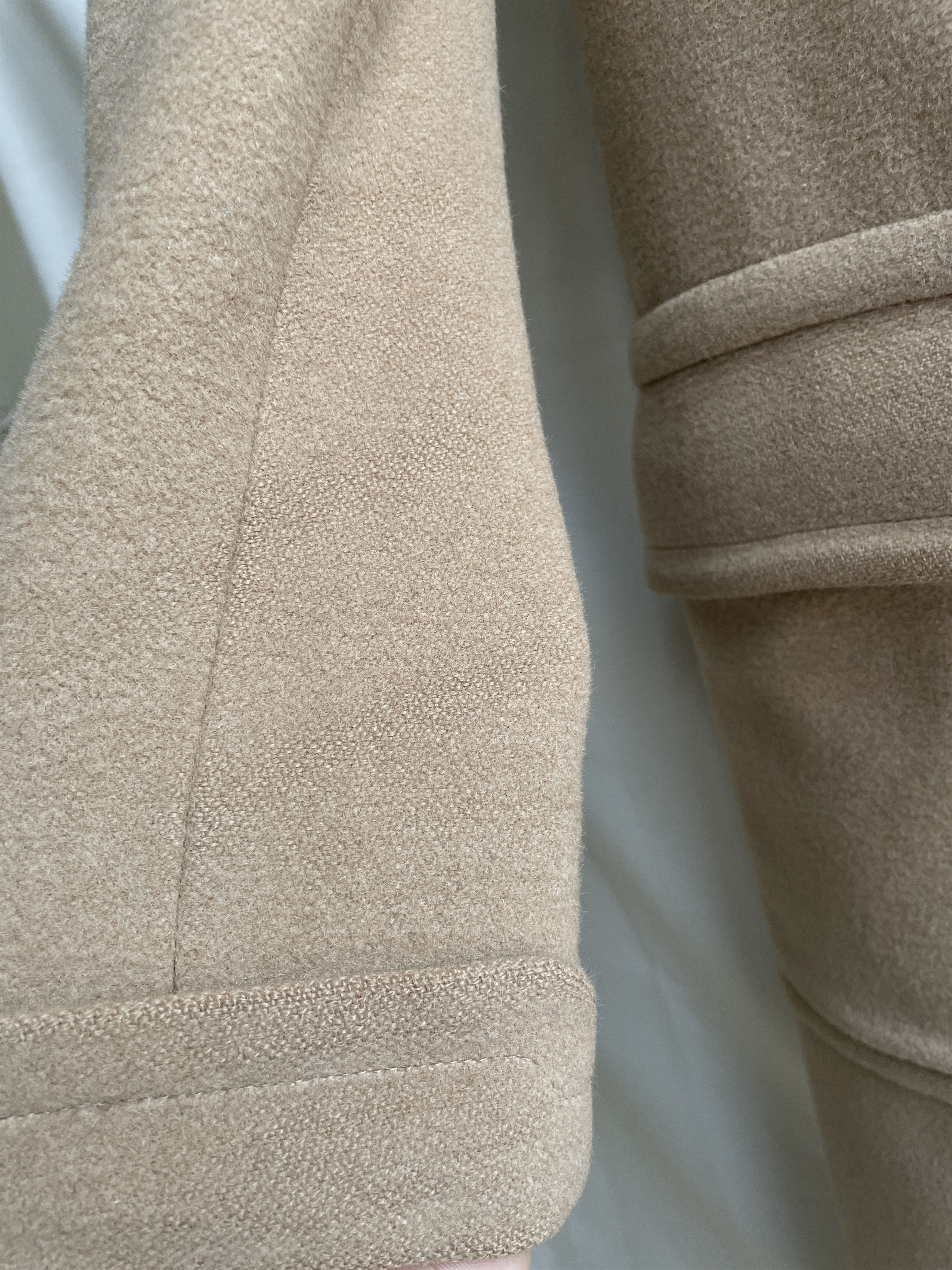 Polo Ralph Lauren Polo Ralph Lauren Womens Camel Hair Double Breasted Overcoat Size S / US 4 / IT 40 - 9 Thumbnail