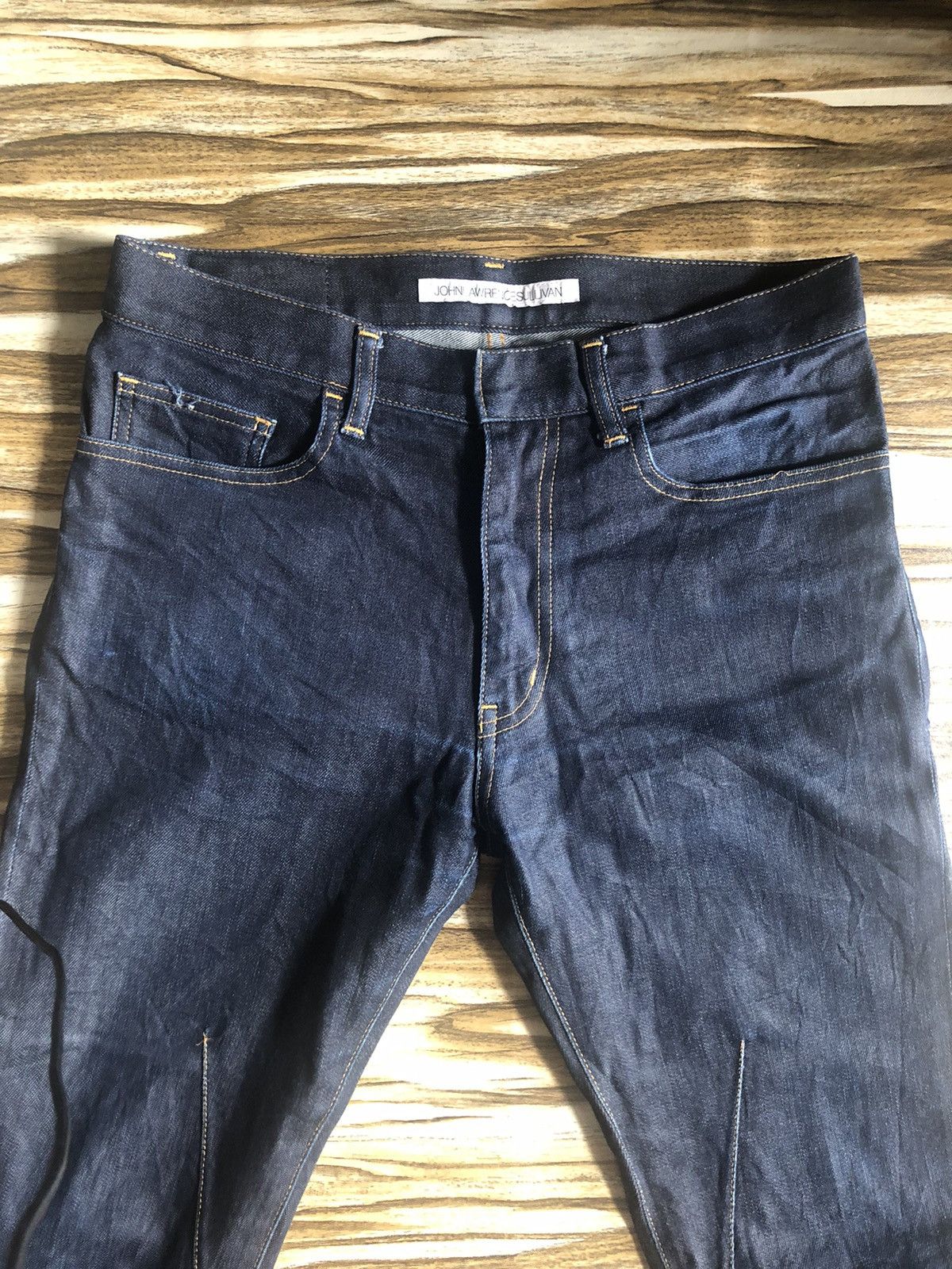 JOHN LAWRENCE SULLIVAN JLS 02-05 stretch denim with darts Size US 38 / EU 54 - 4 Thumbnail