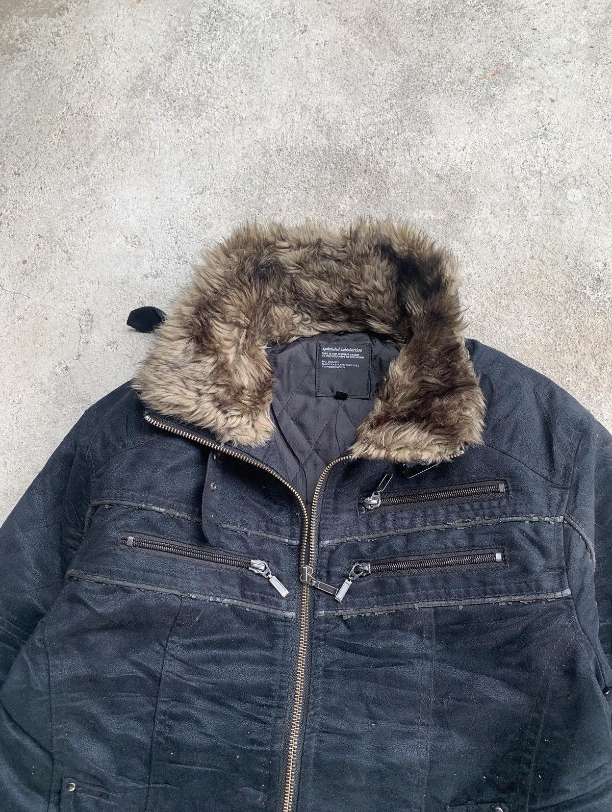 Japanese Brand Y2k style LGB fur jacket Size US M / EU 48-50 / 2 - 2 Thumbnail