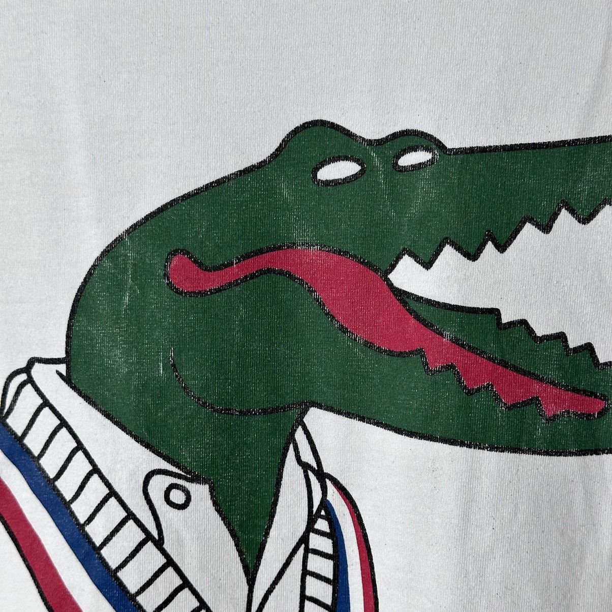 Other Lacoste x Jean Michel Tixier T-Shirt Aligator Big Logo Size US L / EU 52-54 / 3 - 4 Thumbnail
