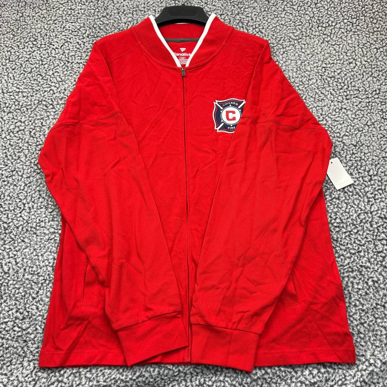 Other Chicago Fire Sweatshirt Men Fanatics Full Zip Outdoor New L Size US L / EU 52-54 / 3 - 1 Thumbnail