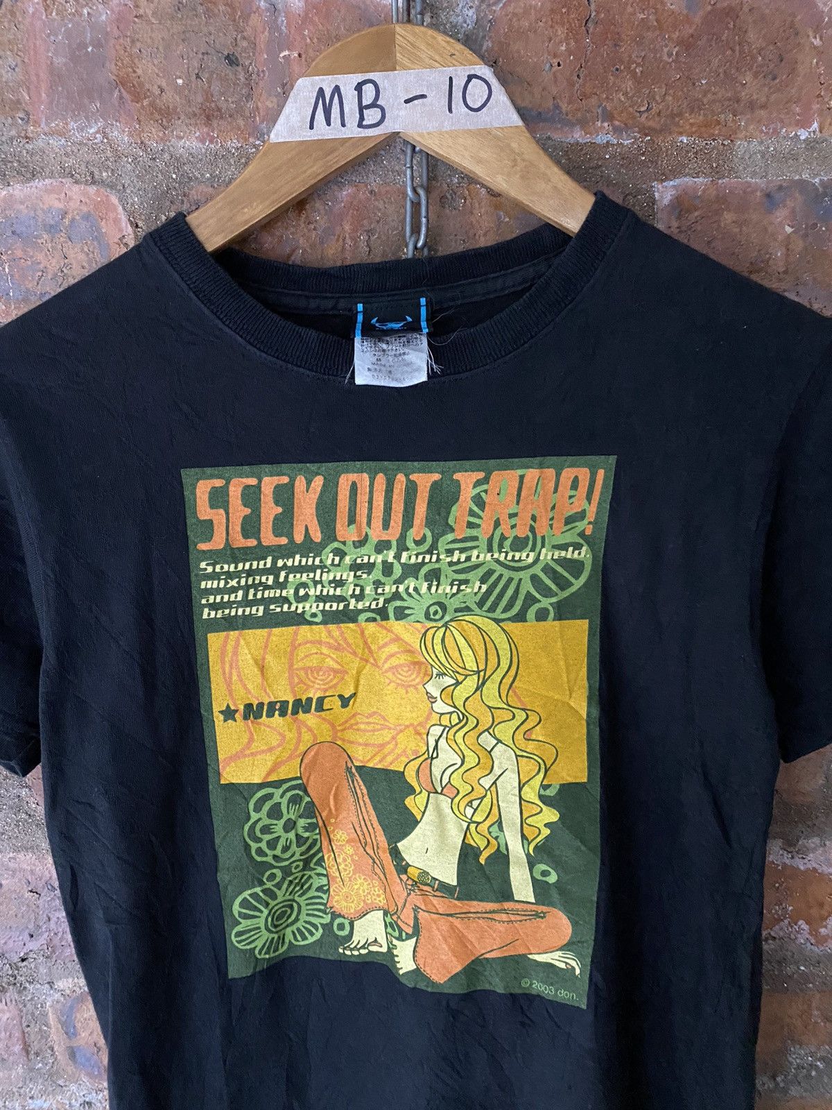 Hysteric Glamour SS2003 Seek Out trap Japan Nancy poem tee Size S / US 4 / IT 40 - 3 Thumbnail