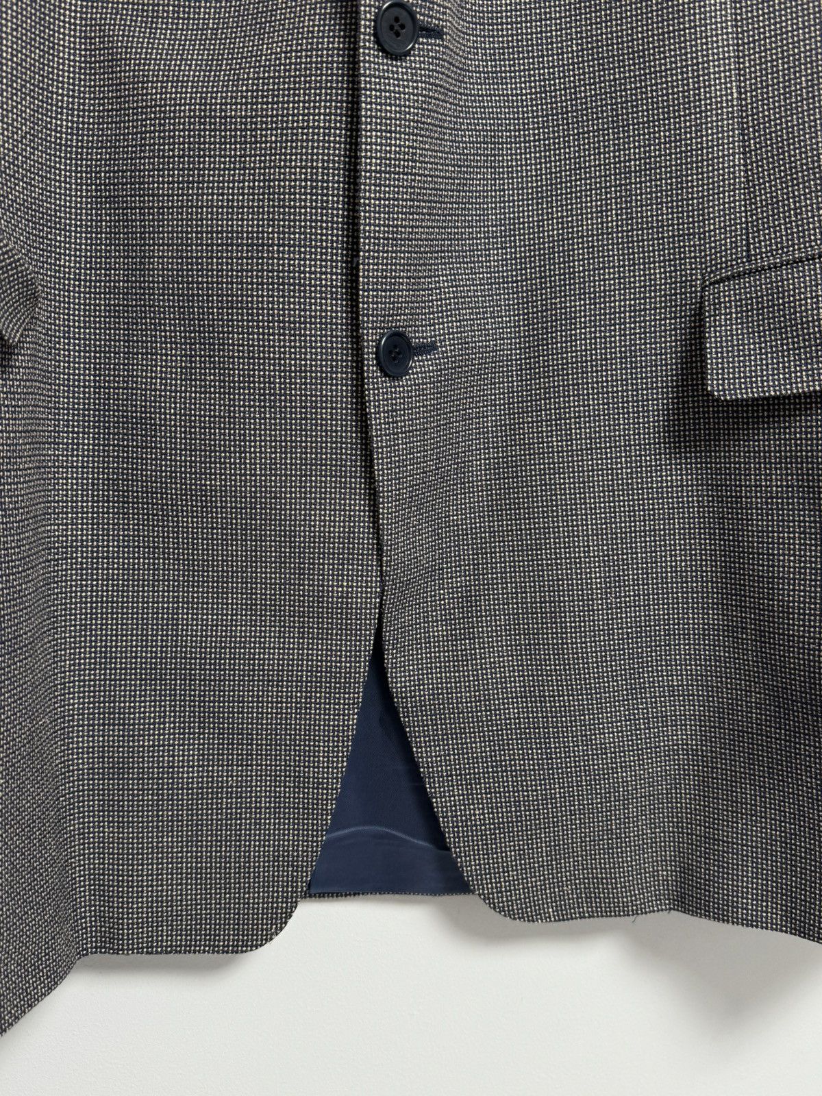 Canali Canali Blazer Men’s Blue Luxury Wool Silk 60-R Size Size 54L - 14 Thumbnail