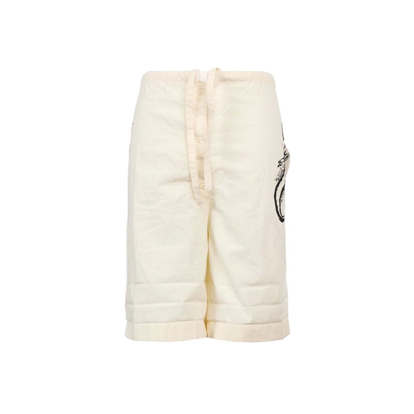 Prada Prada Mermaid Print Shorts Size 40 Size US 40 / EU 56 - 1 Thumbnail