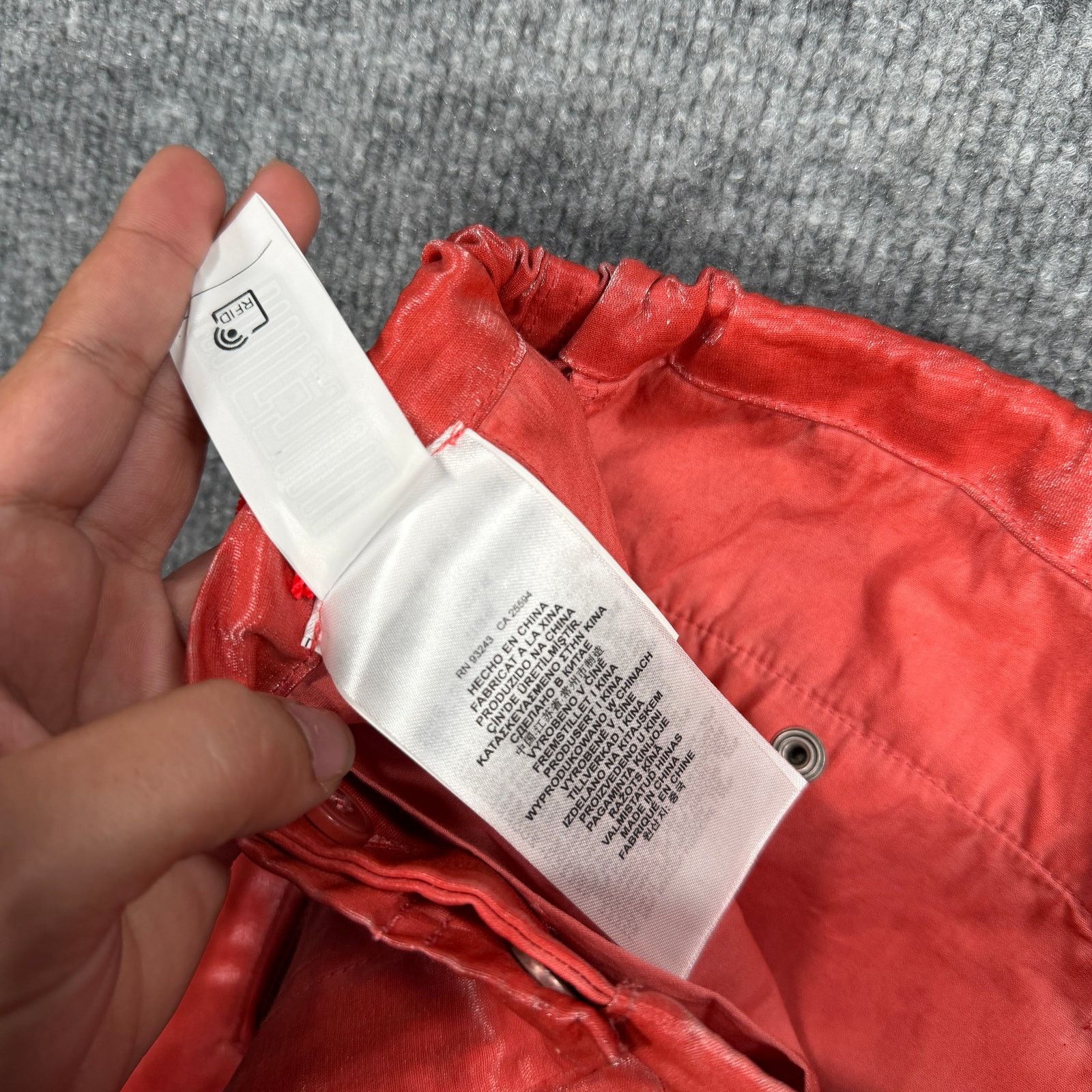 Diesel Diesel Salmon Leather 3/4th Shorts Size US 36 / EU 52 - 6 Thumbnail